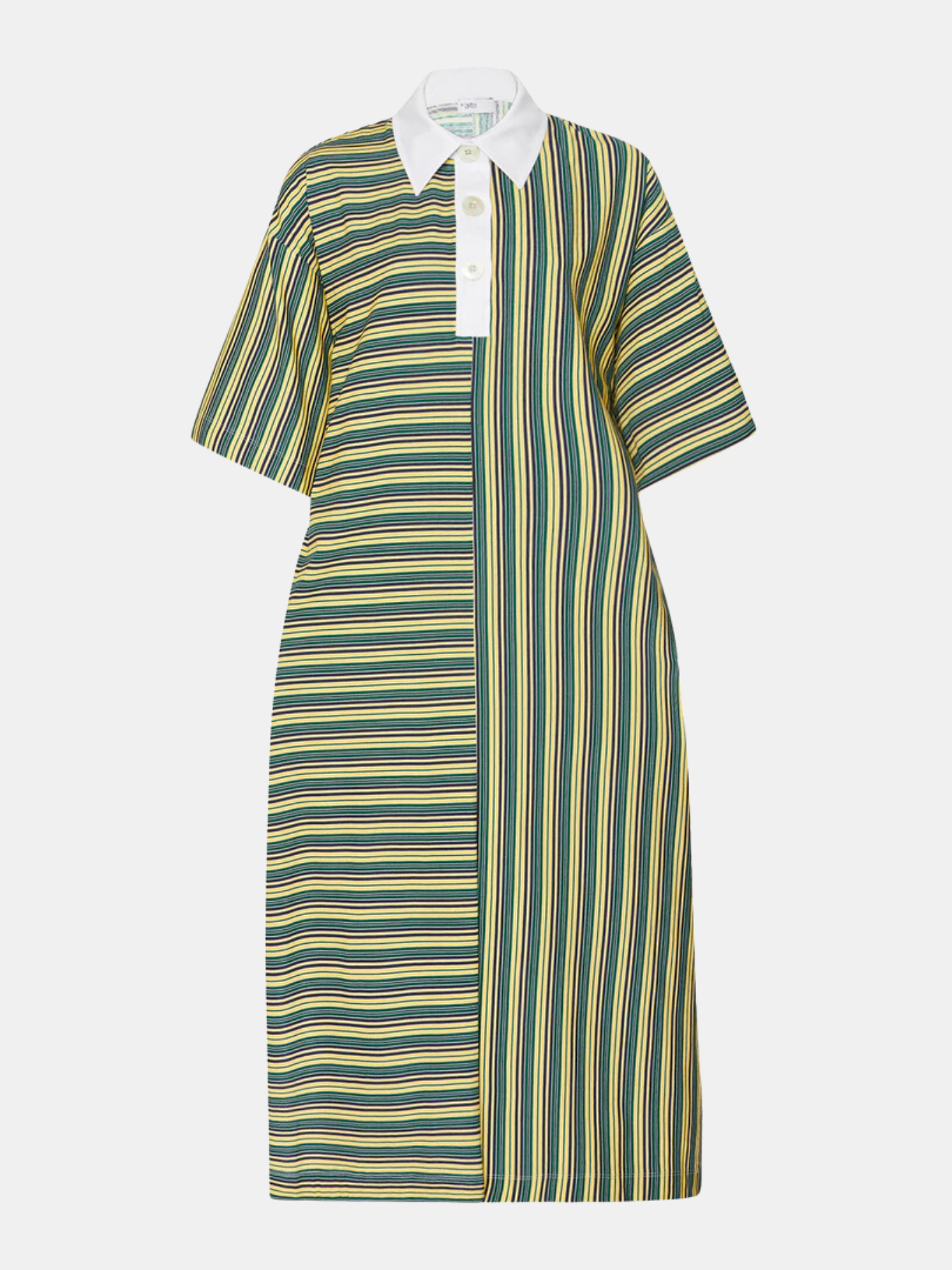 Rosetta Getty | Short Sleeve Rugby Maxi