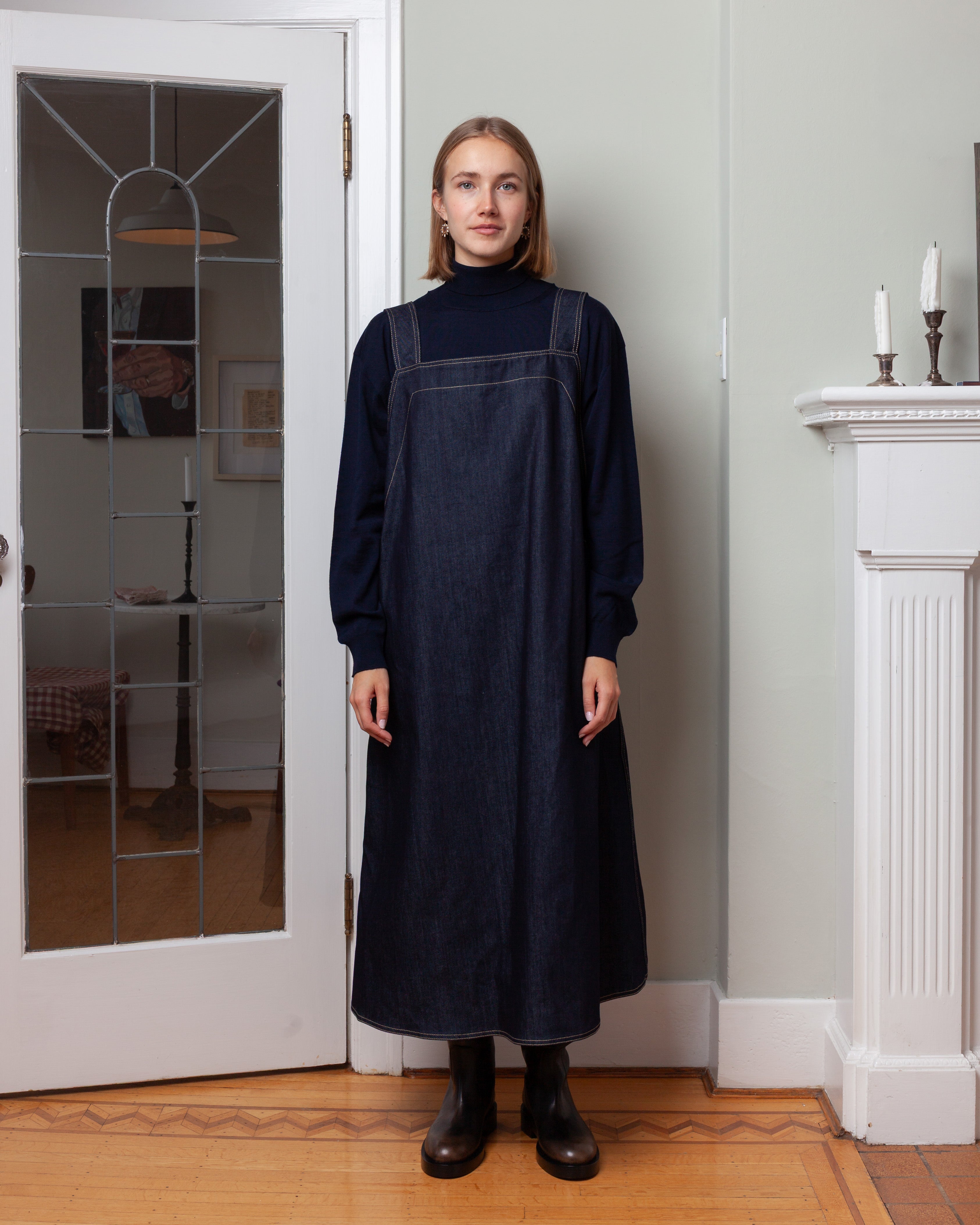 Drost Denim Dress - Raw Blue