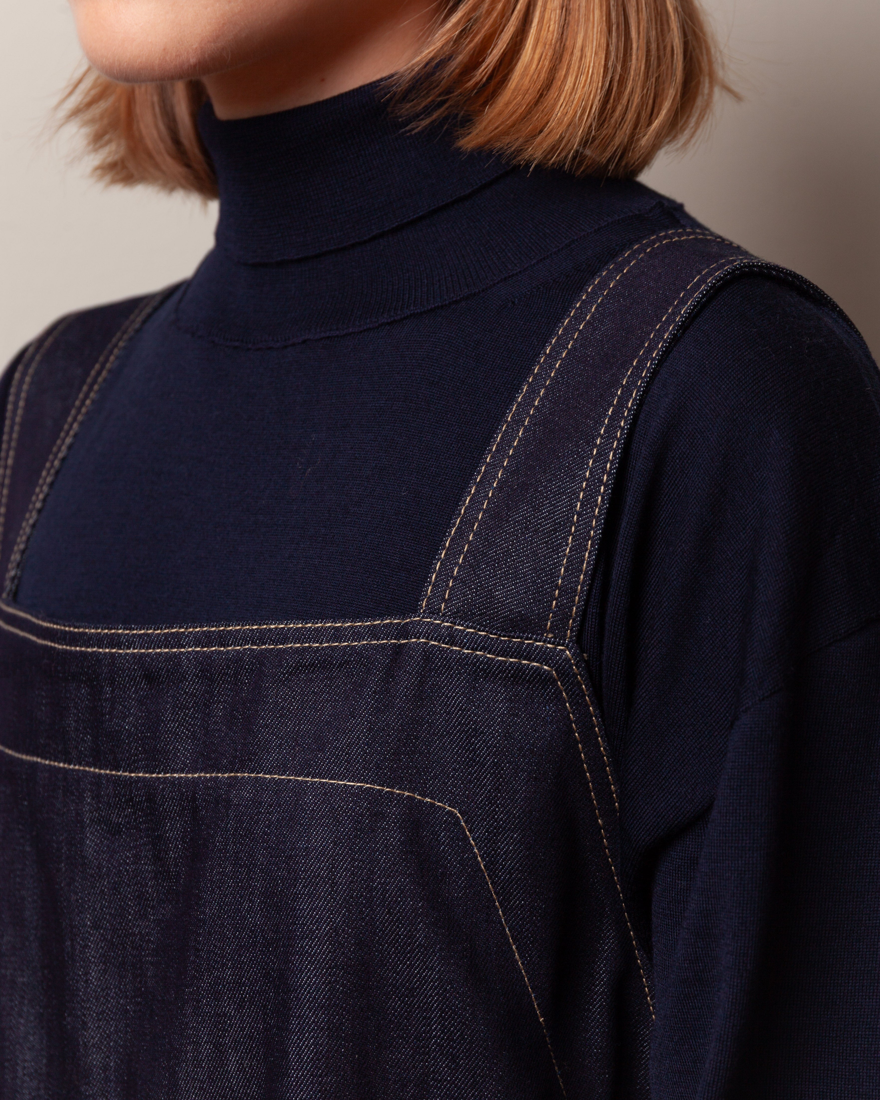 Drost Denim Dress - Raw Blue