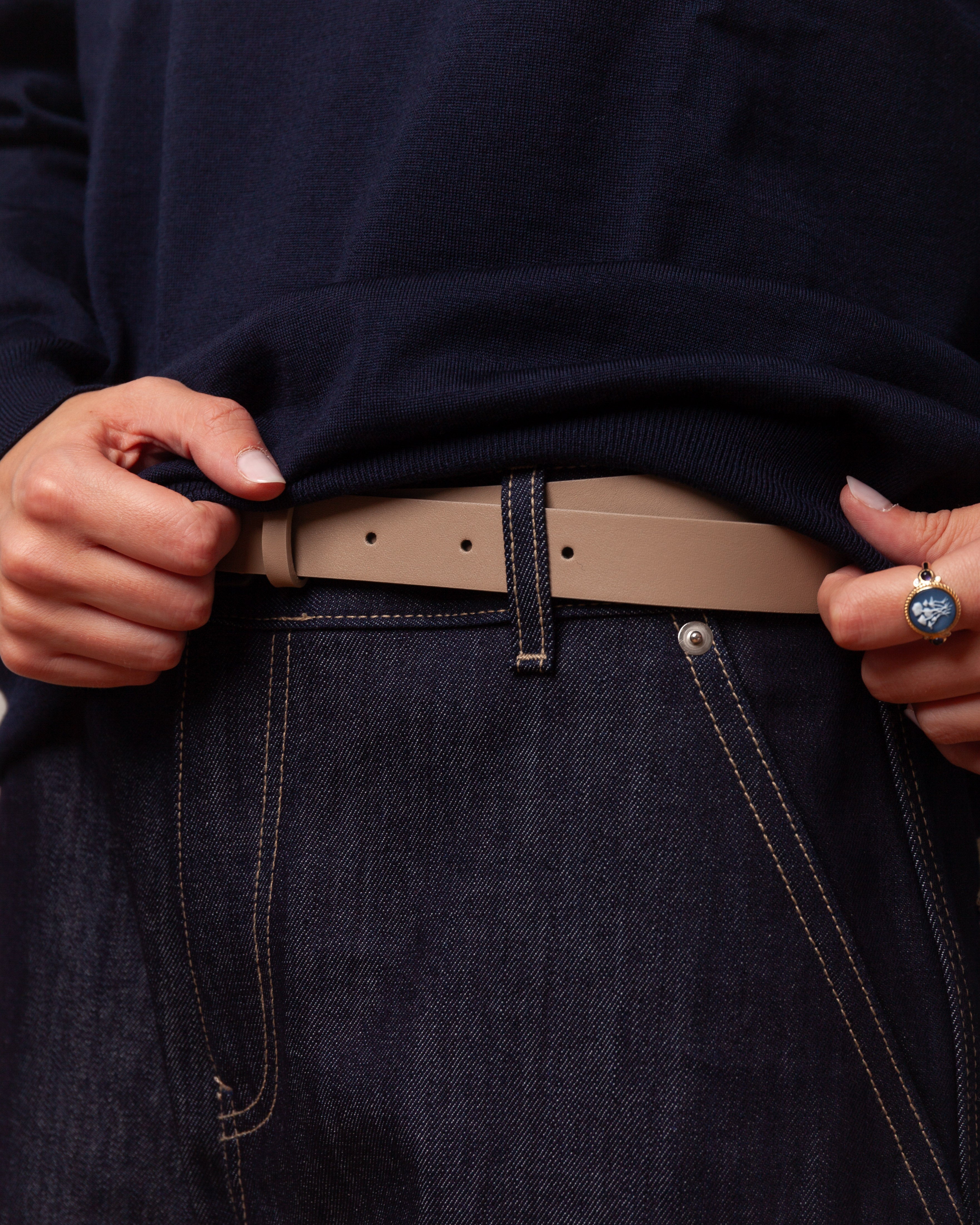 Palu Denim Pants - Raw Blue