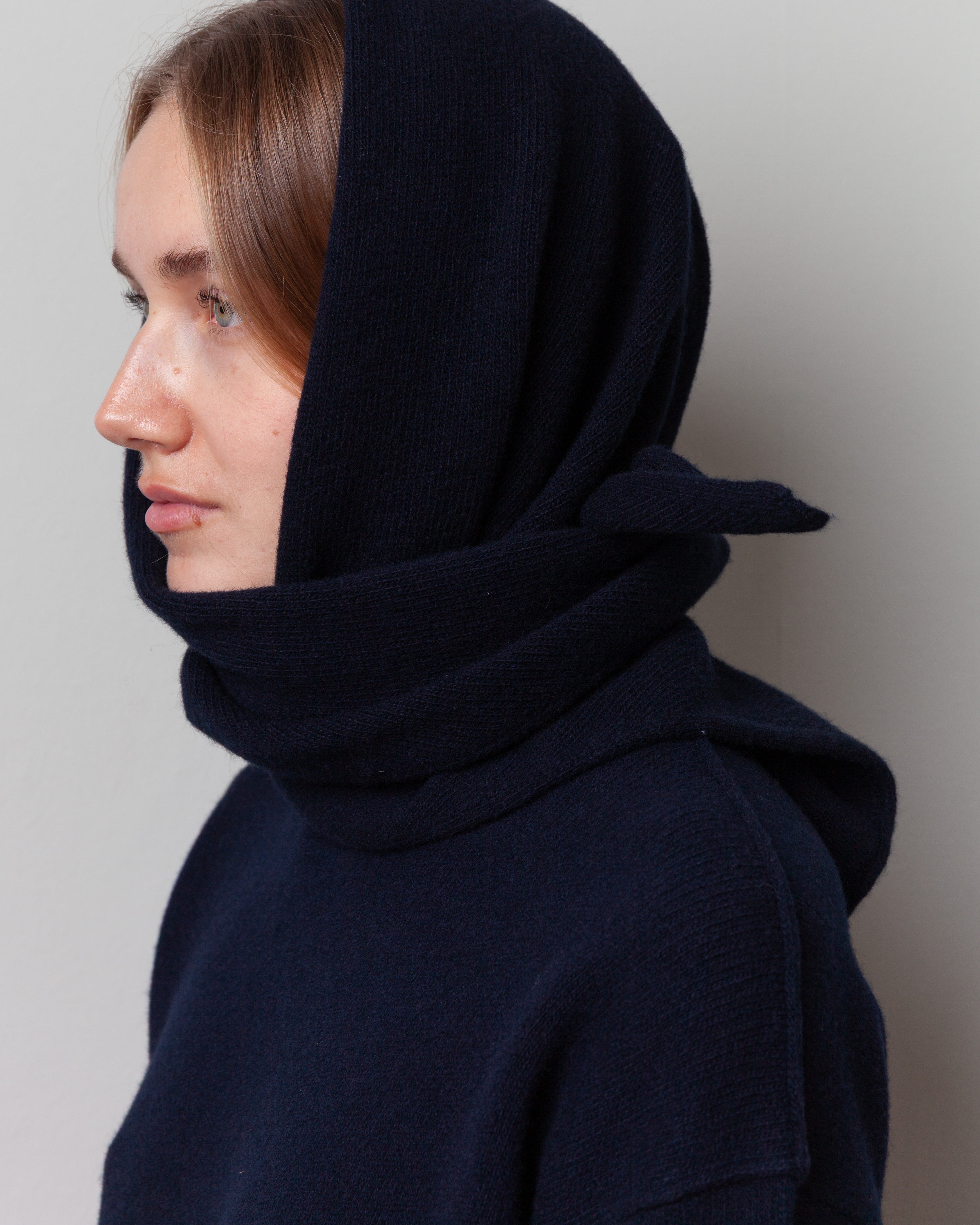 Marc Triangular Scarf - Midnight
