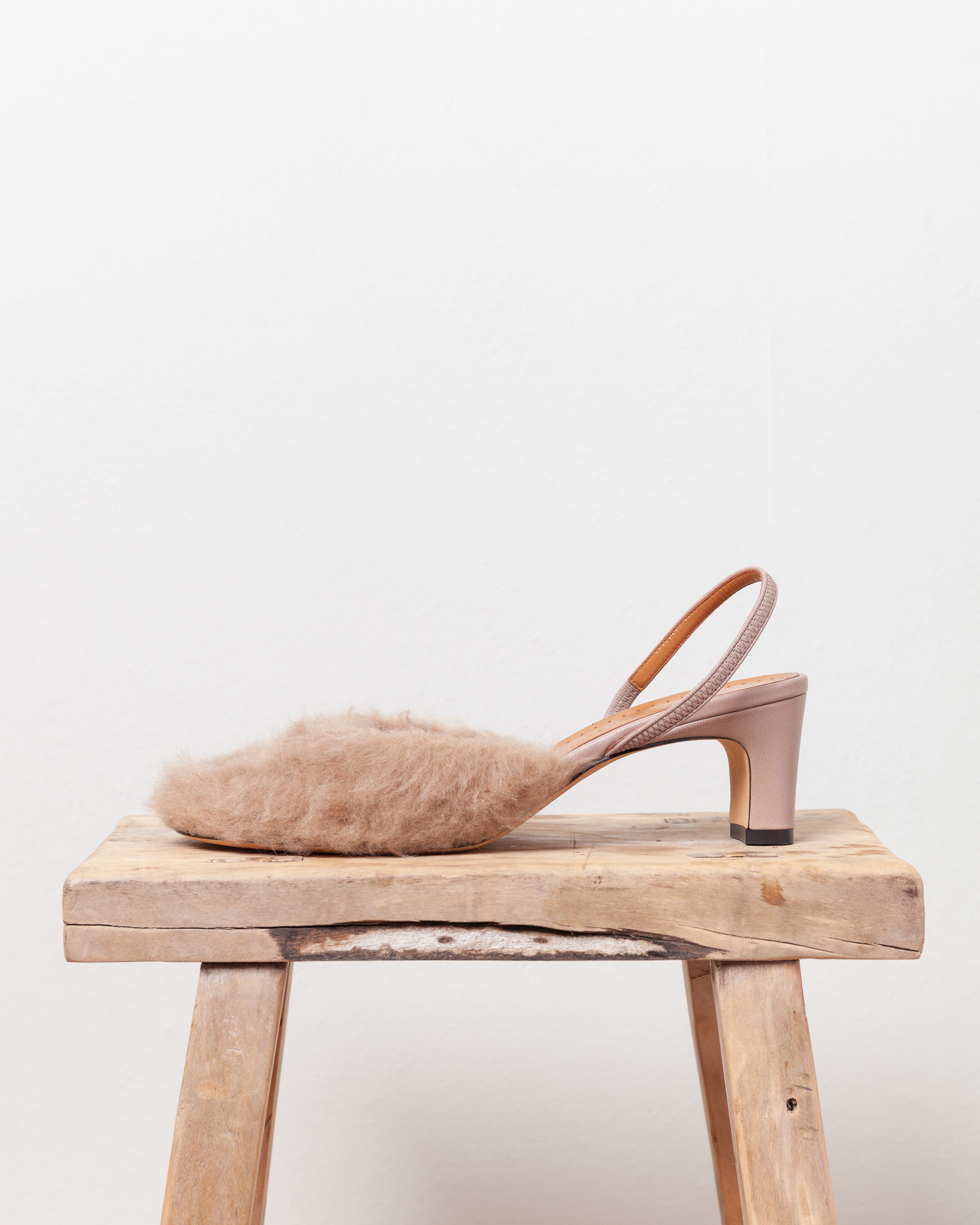 Betty Monotone Slingback - Beige