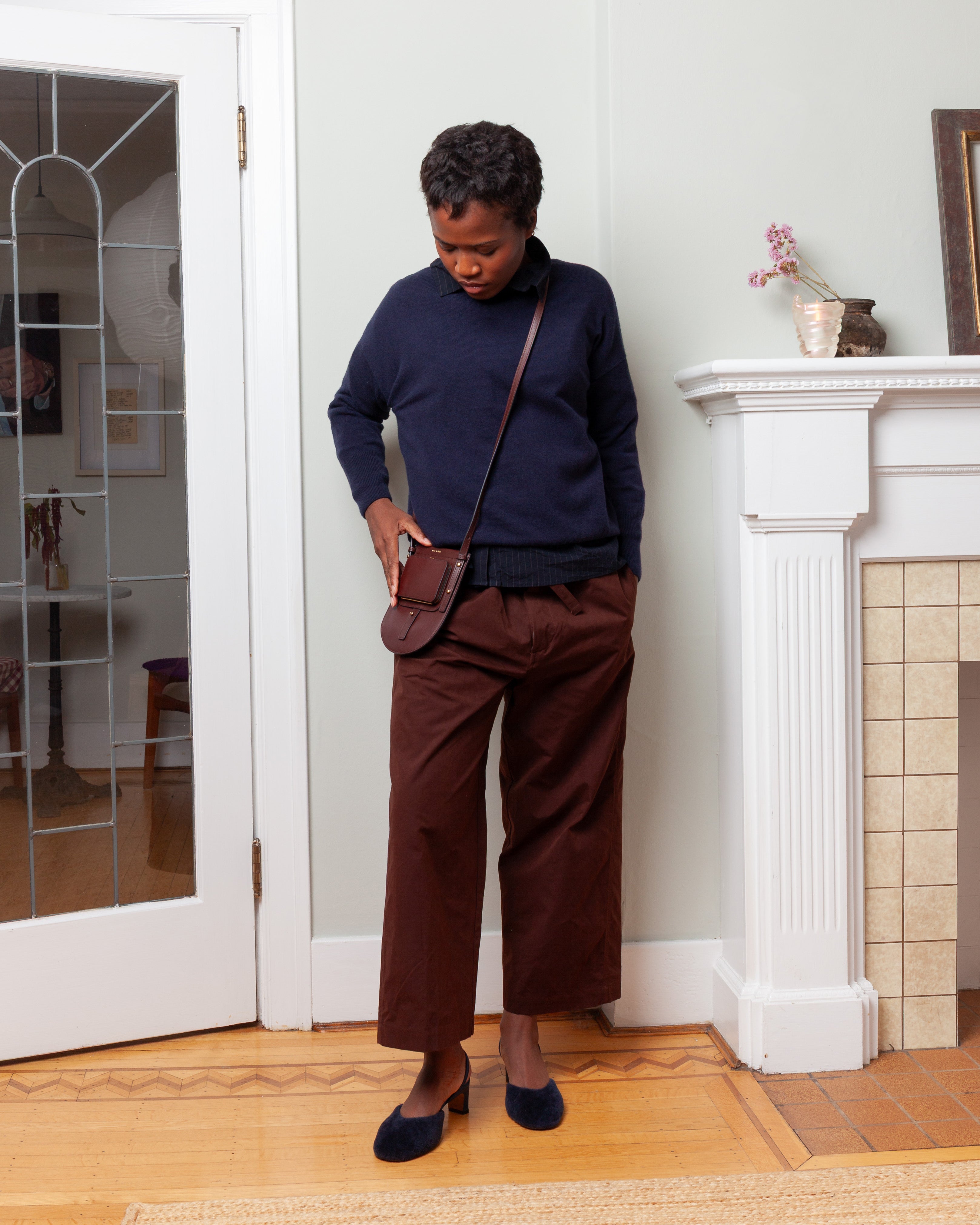 Light Cashmere Pulli - Navy