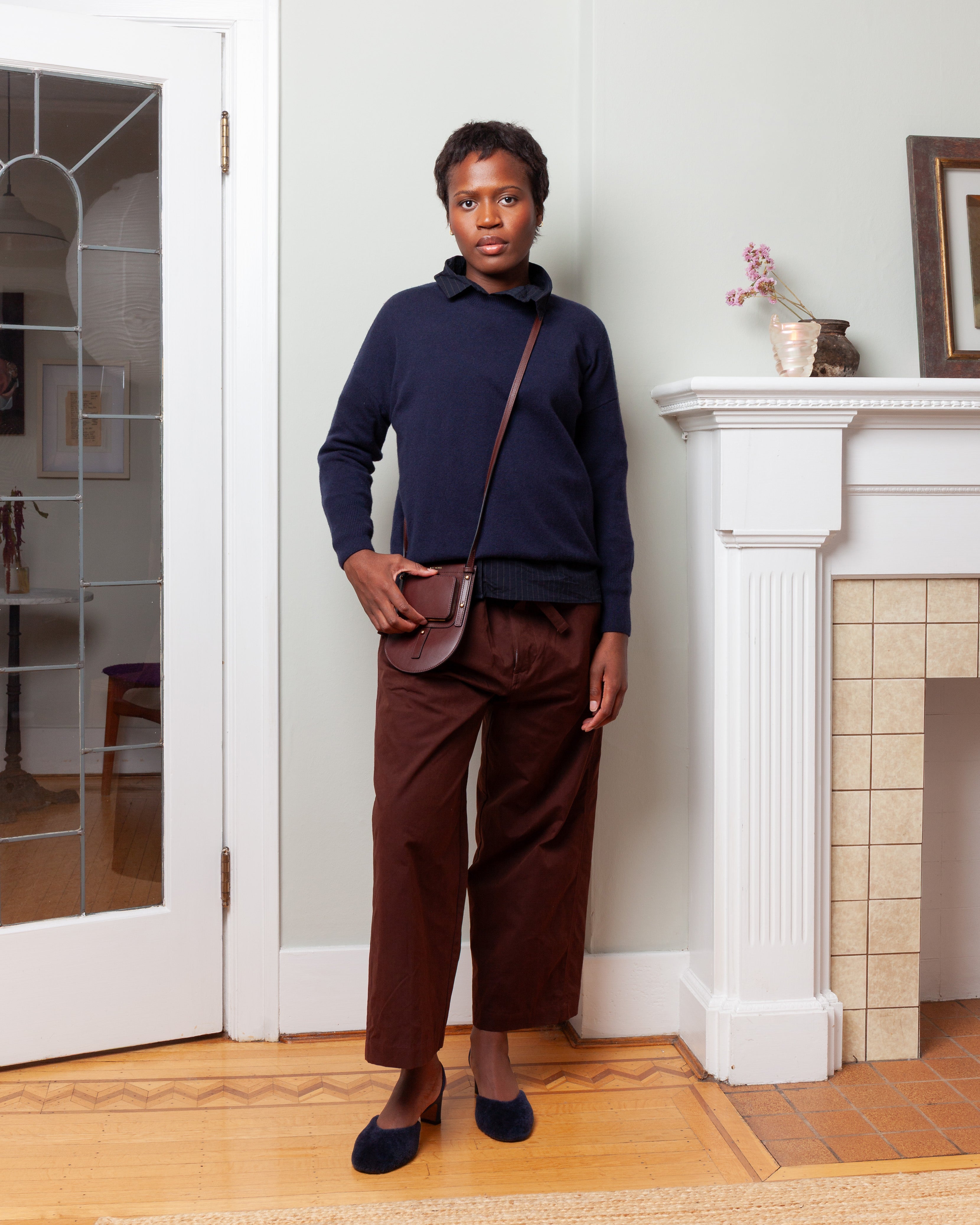 Light Cashmere Pulli - Navy