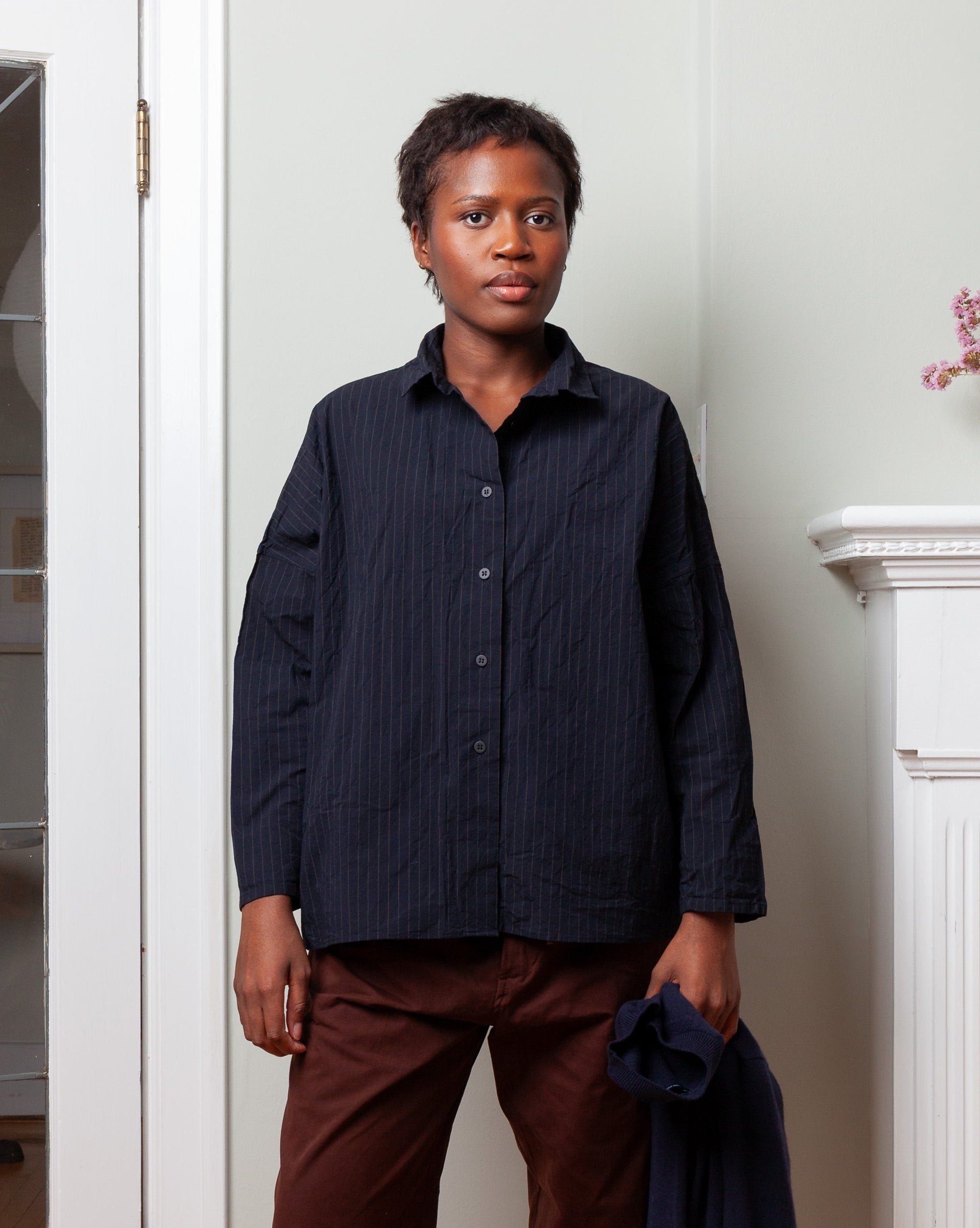 Tina Shirt - Pinstripe