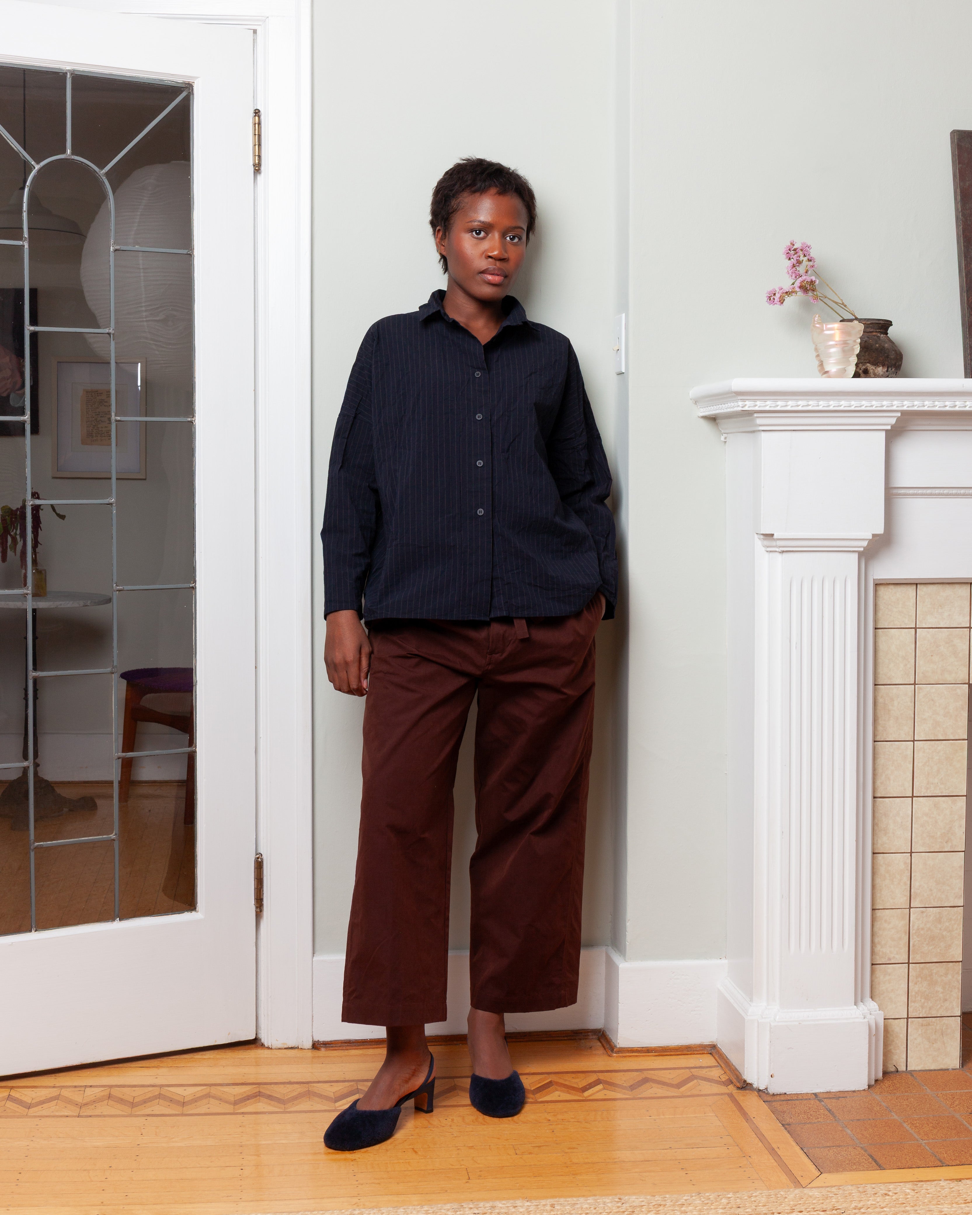 Tina Shirt - Pinstripe