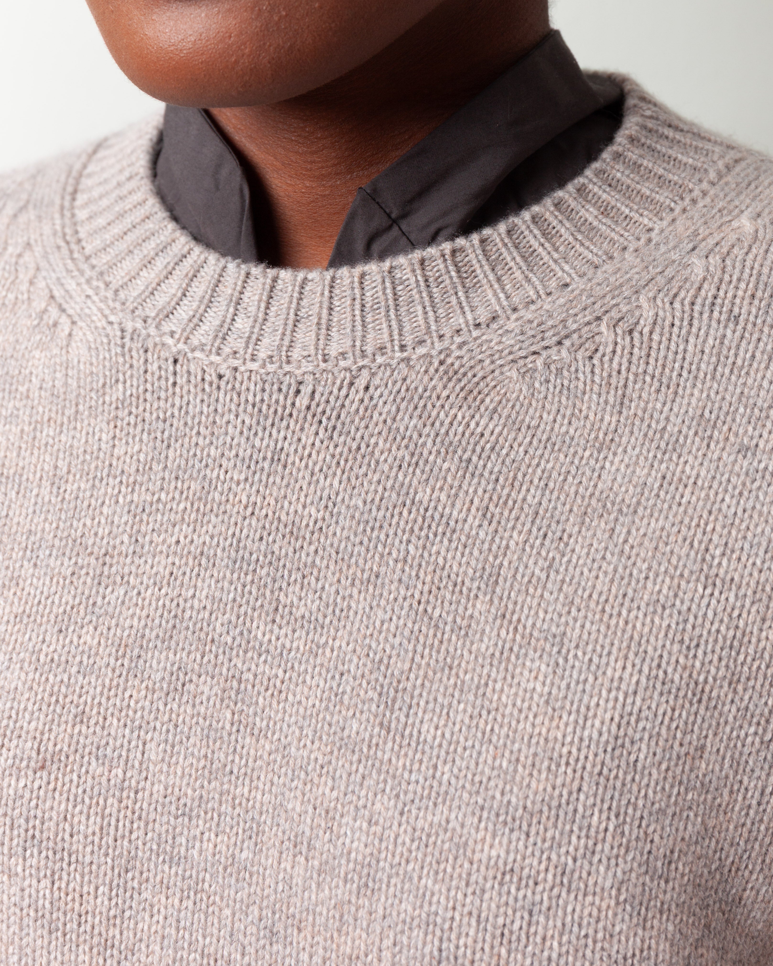 Cashmere Pulli - Greige