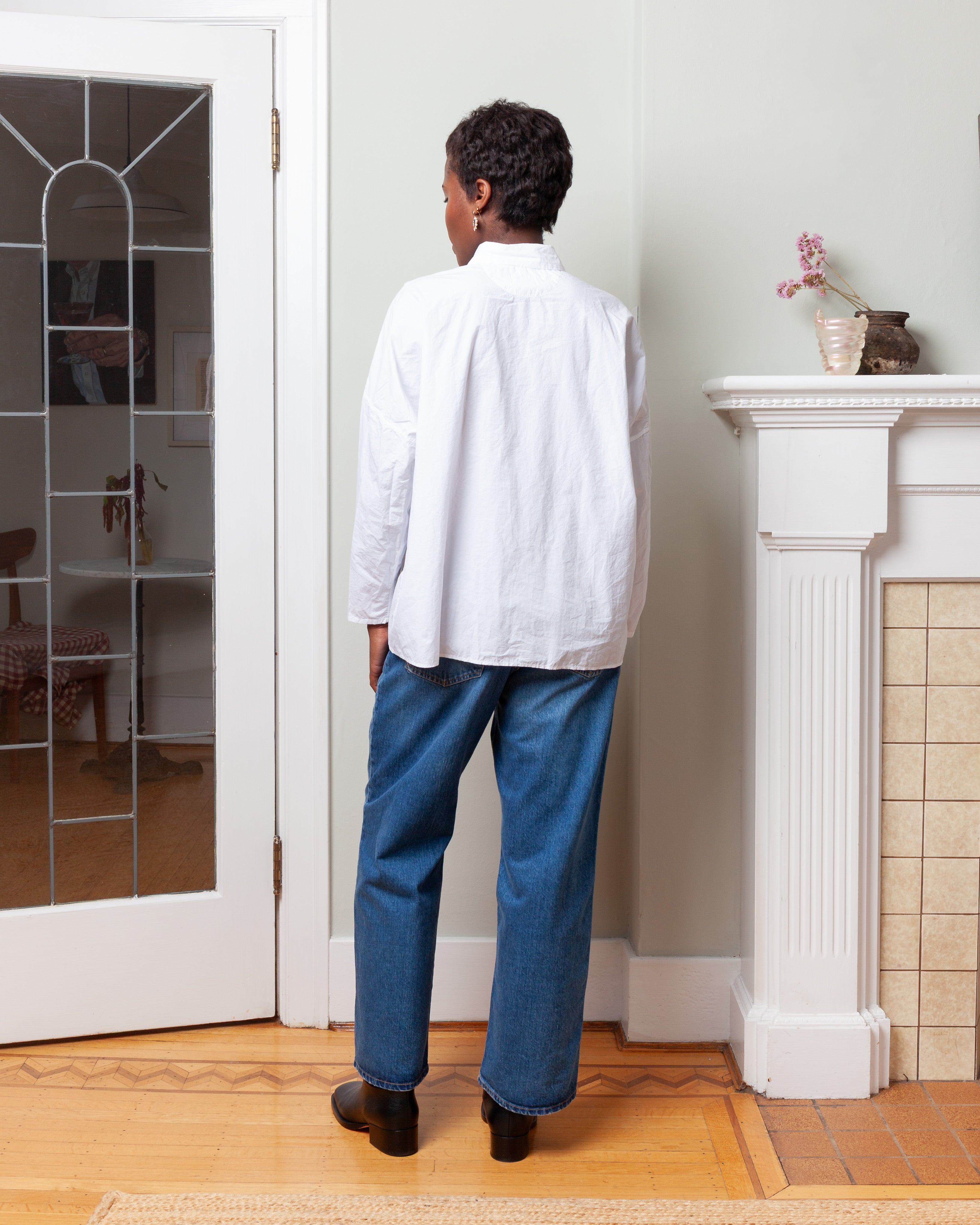 Cotton Tina Shirt - White