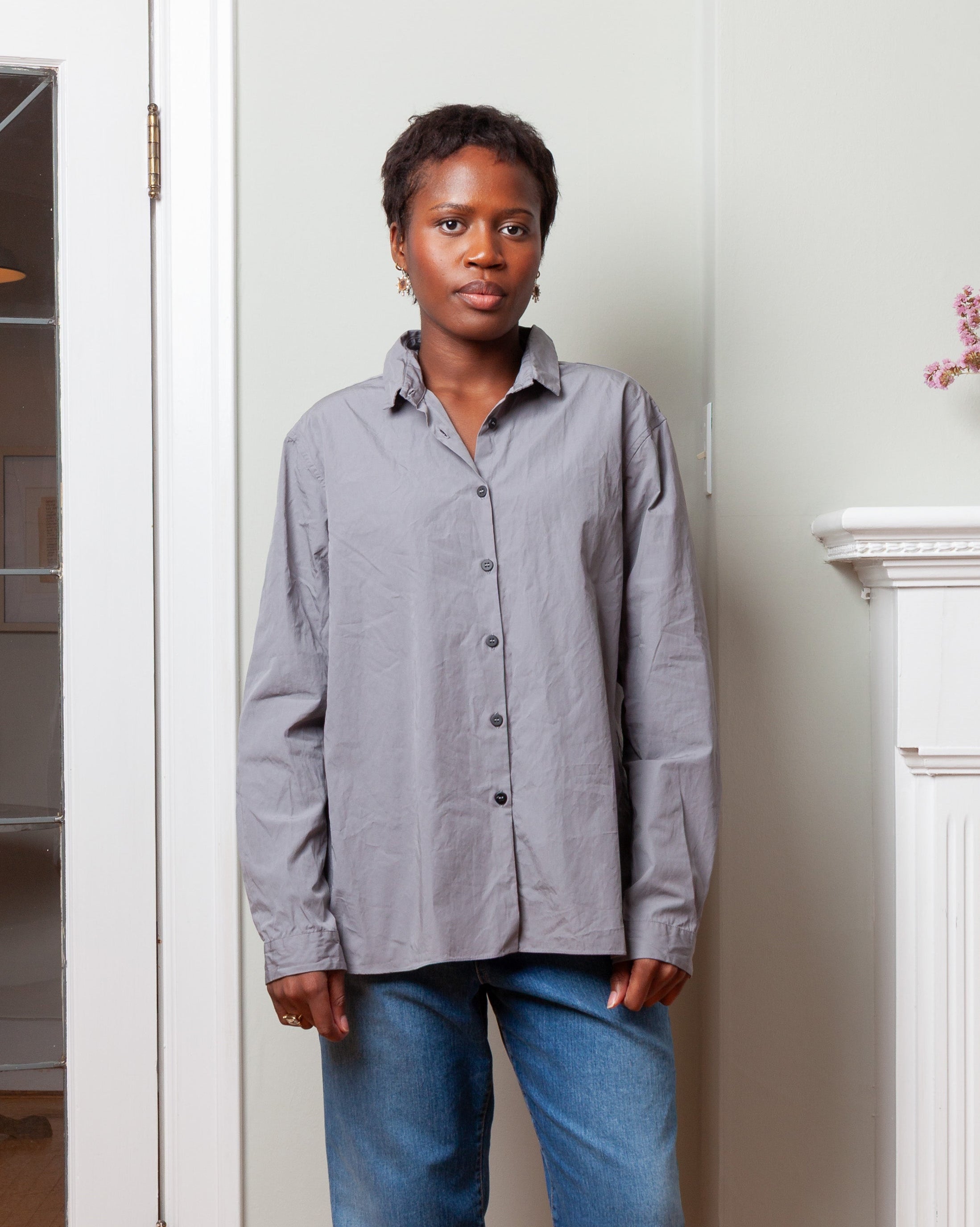 Loose Tyrol Shirt - Fog