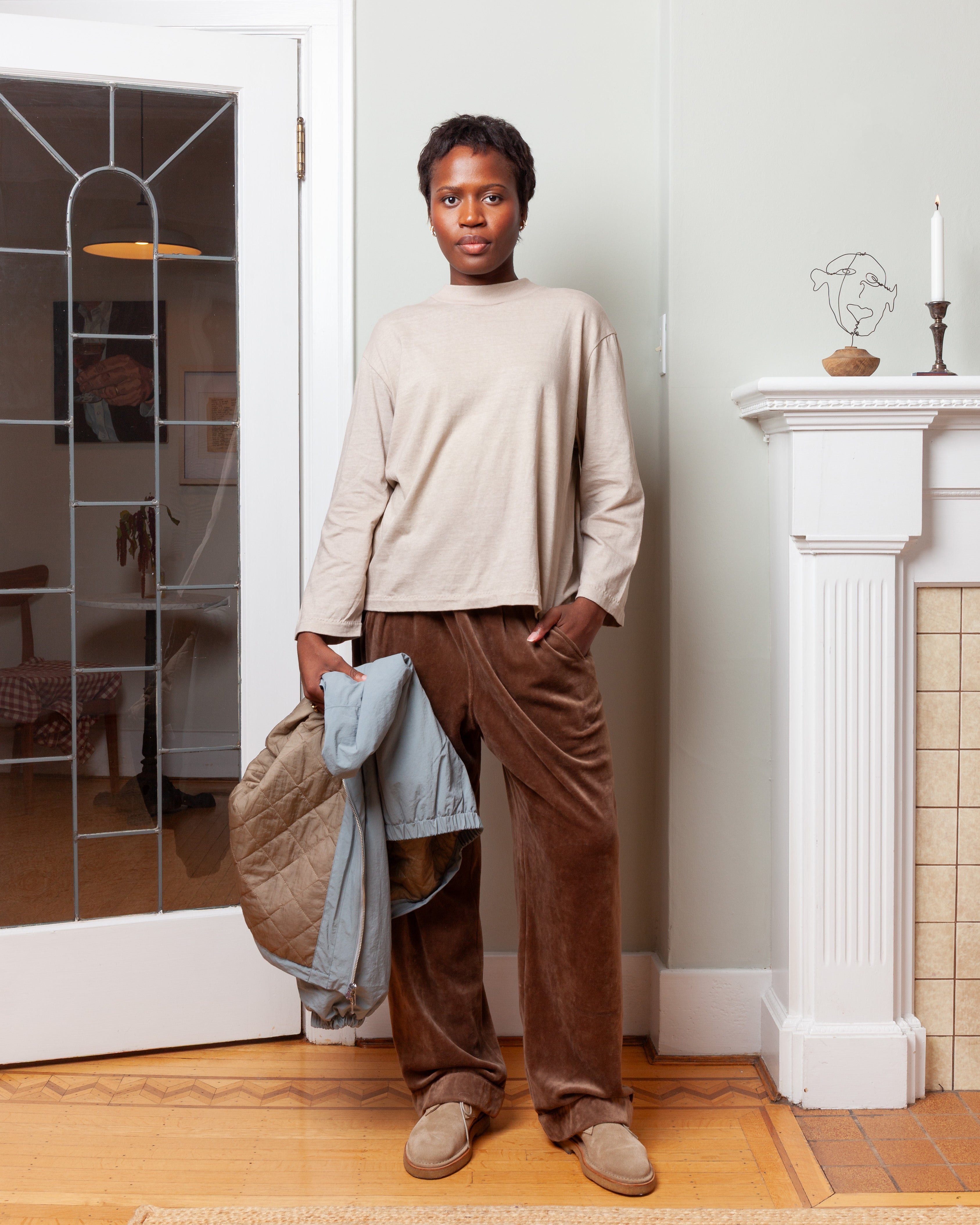 Standard Tubular L.S. Shirt - Gray