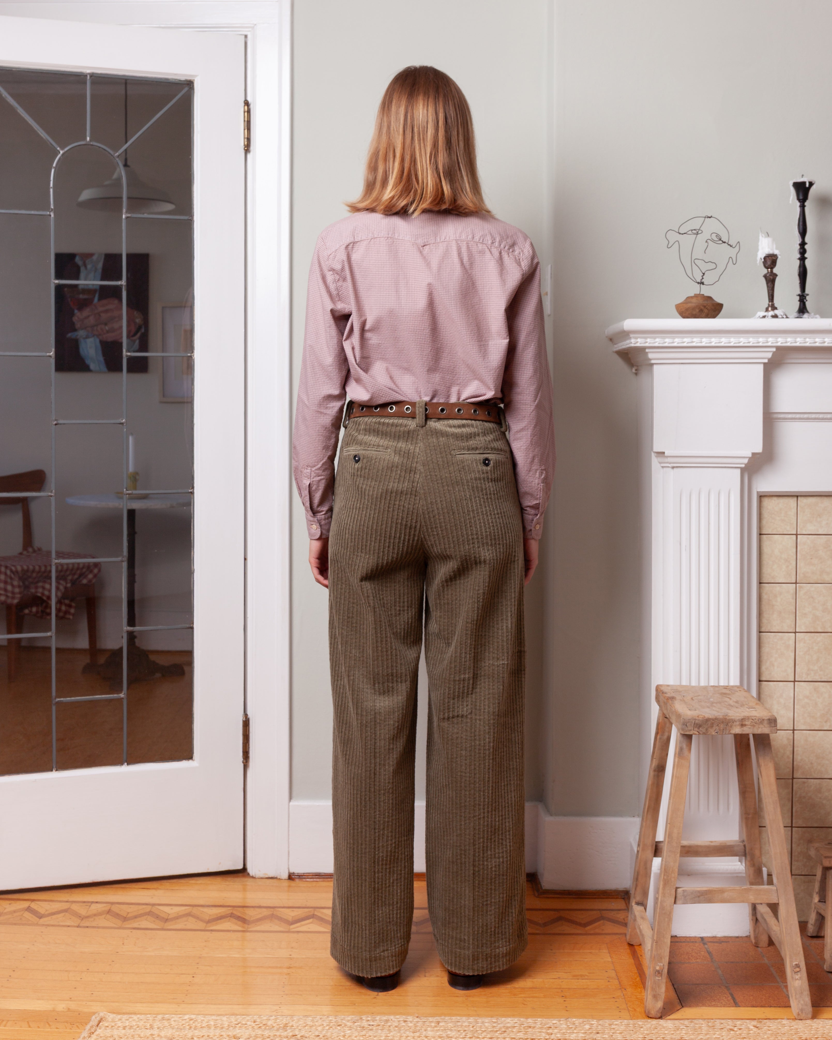 Massimo Alba-Cotton Lamia Pants - The Verde-Pants-Boboli-Vancouver-Canada