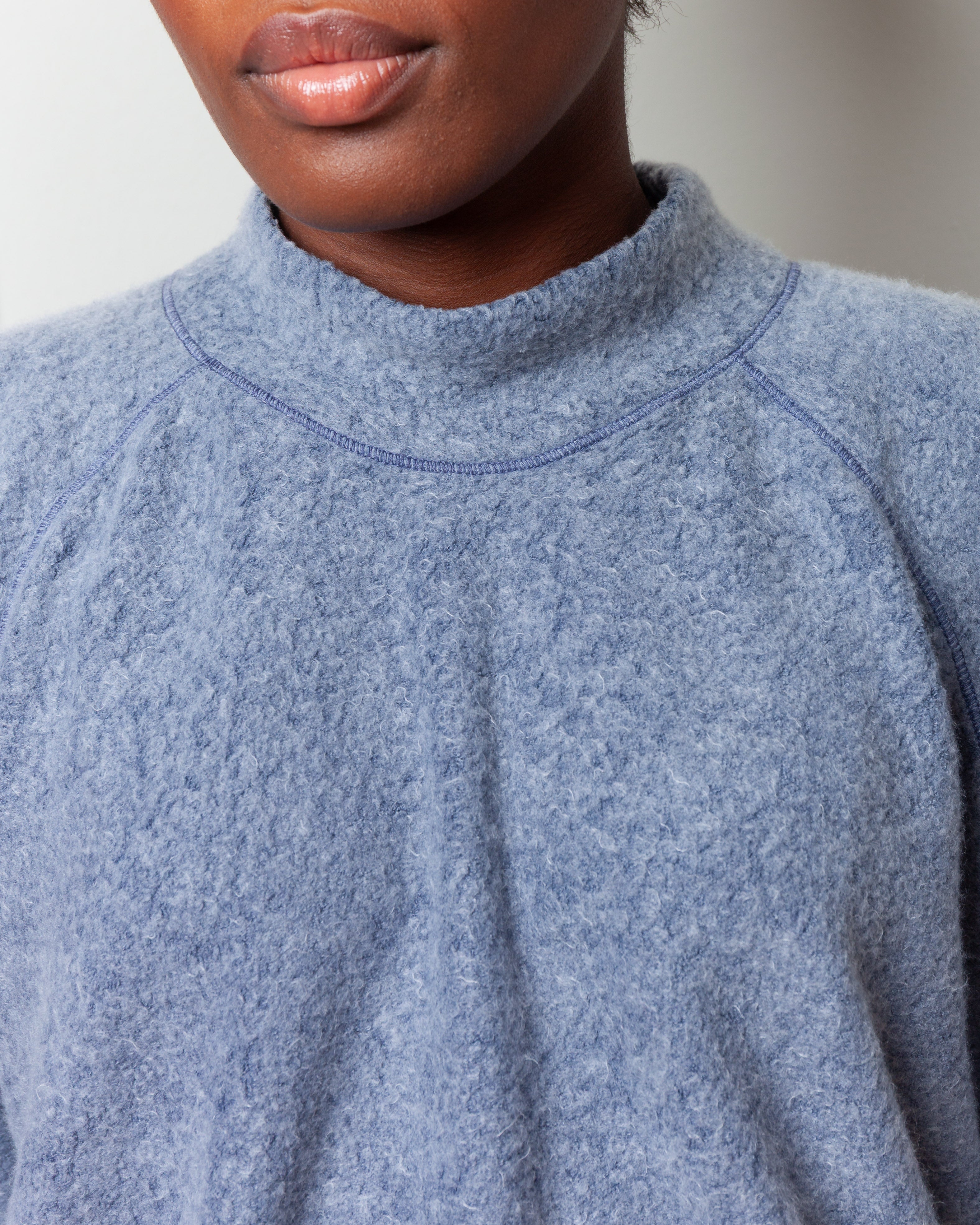 Mock Raglan - Blue Horizon