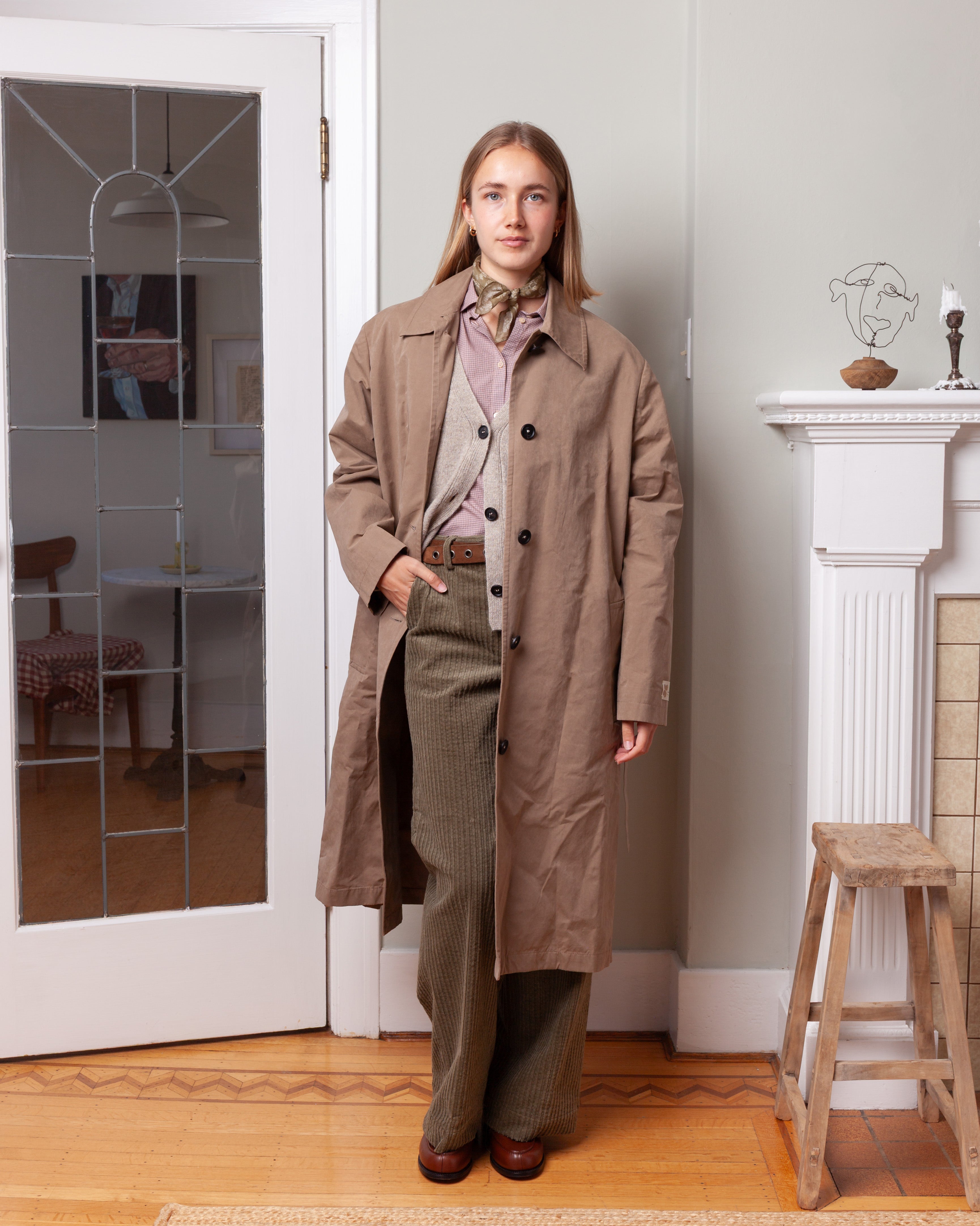 Massimo Alba-Lisbona Trench Coat - Beige-Coats-Boboli-Vancouver-Canada