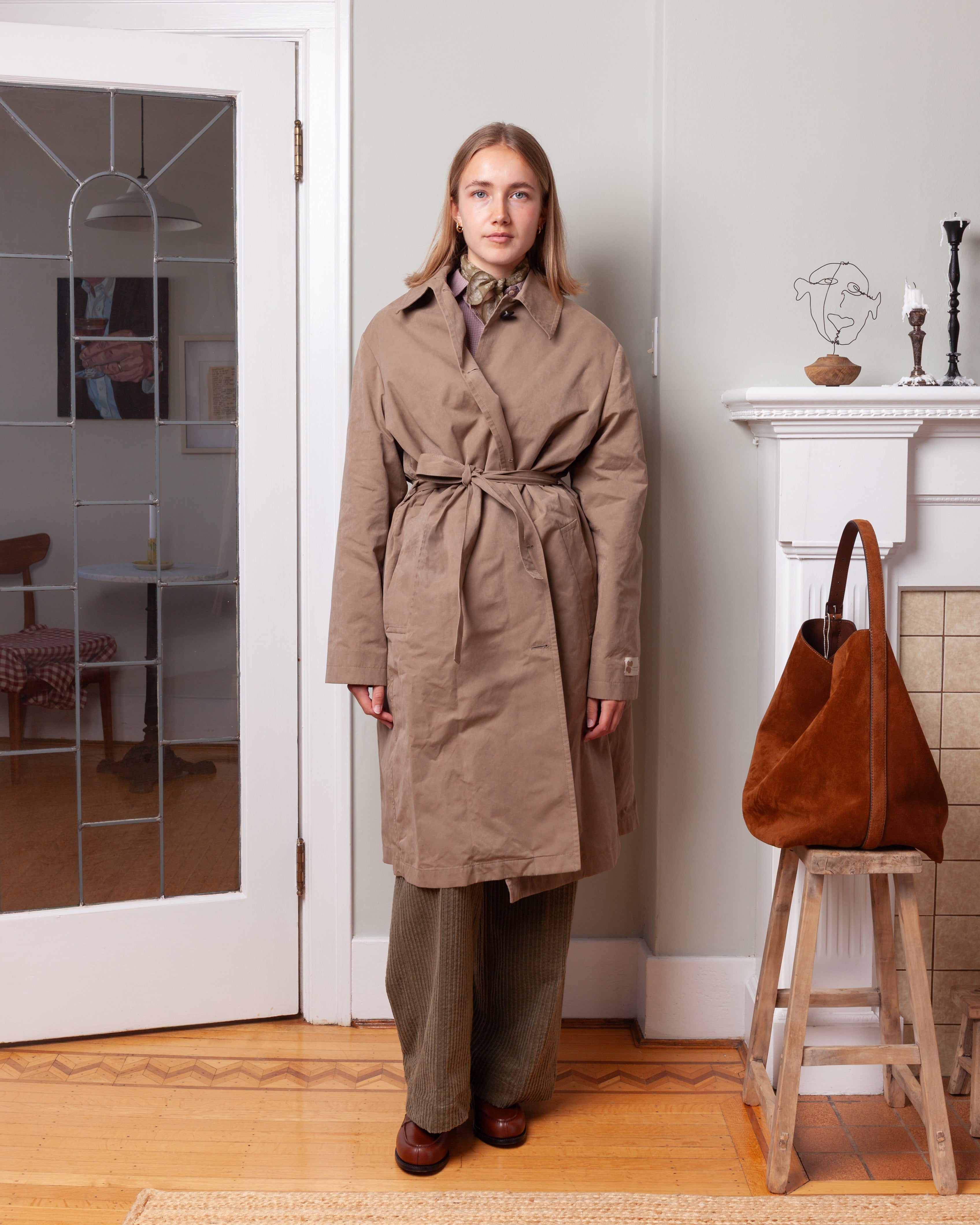 Massimo Alba-Lisbona Trench Coat - Beige-Coats-Boboli-Vancouver-Canada