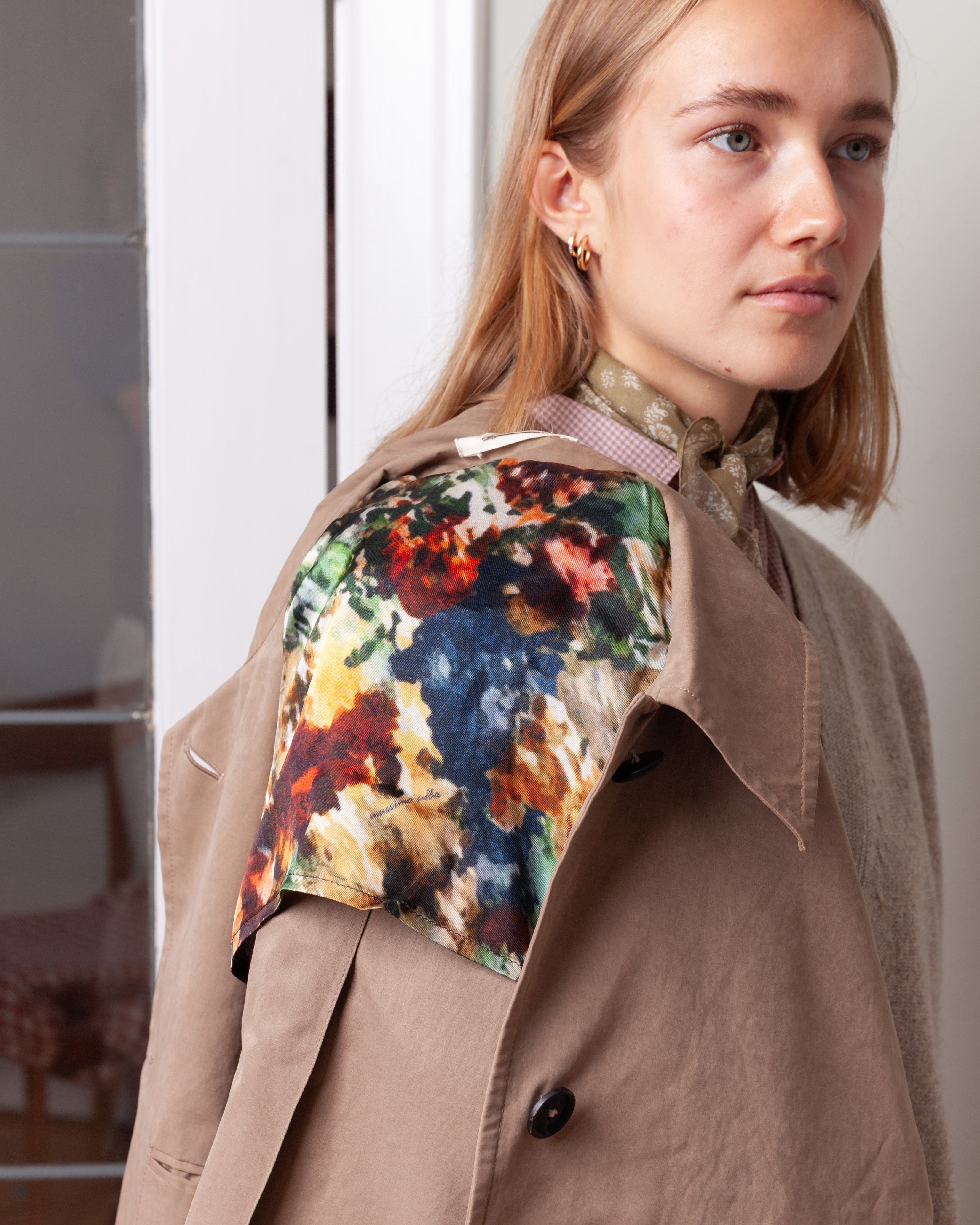 Massimo Alba-Lisbona Trench Coat - Beige-Coats-Boboli-Vancouver-Canada