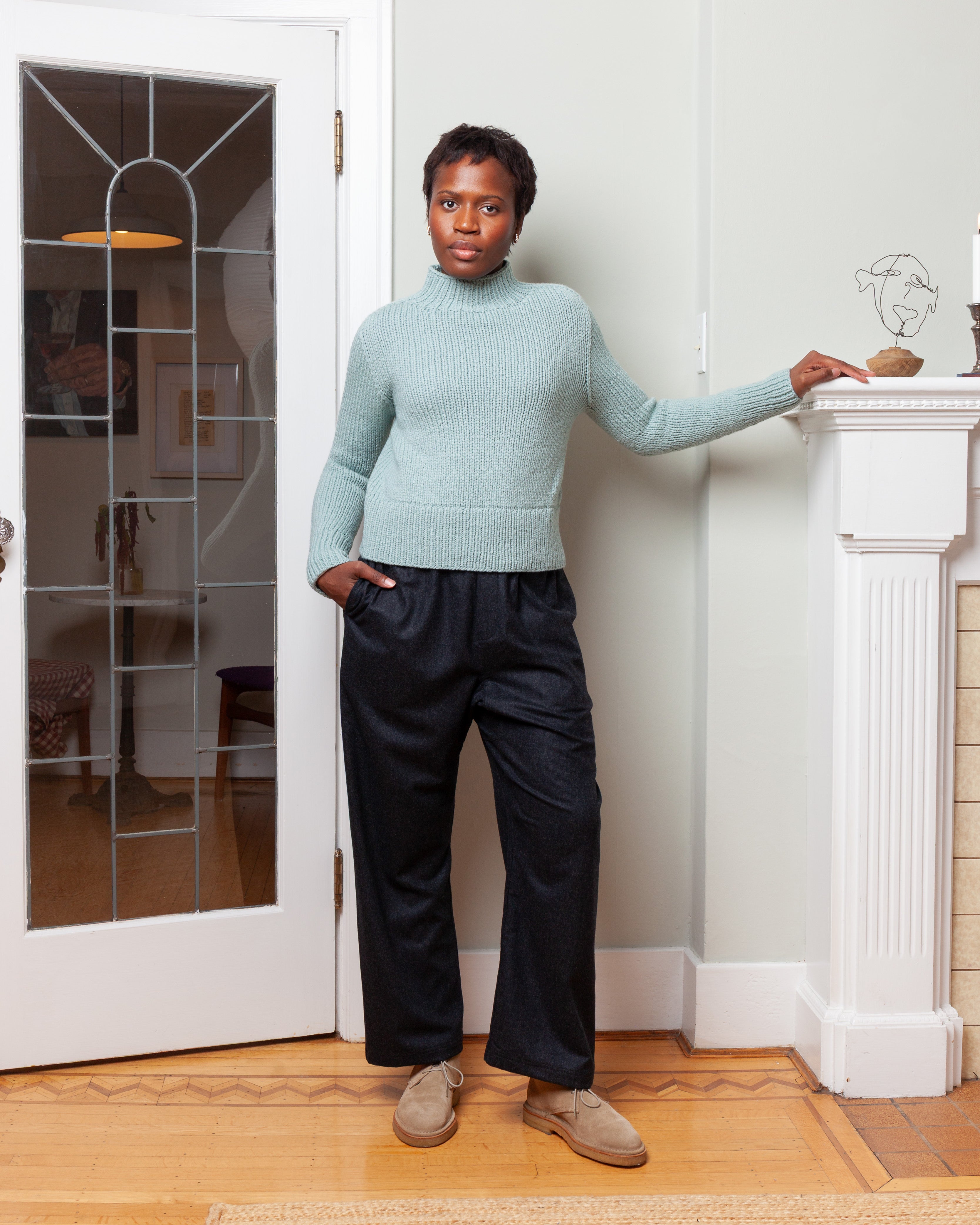 Tonka Cashmere Sweater - Sage