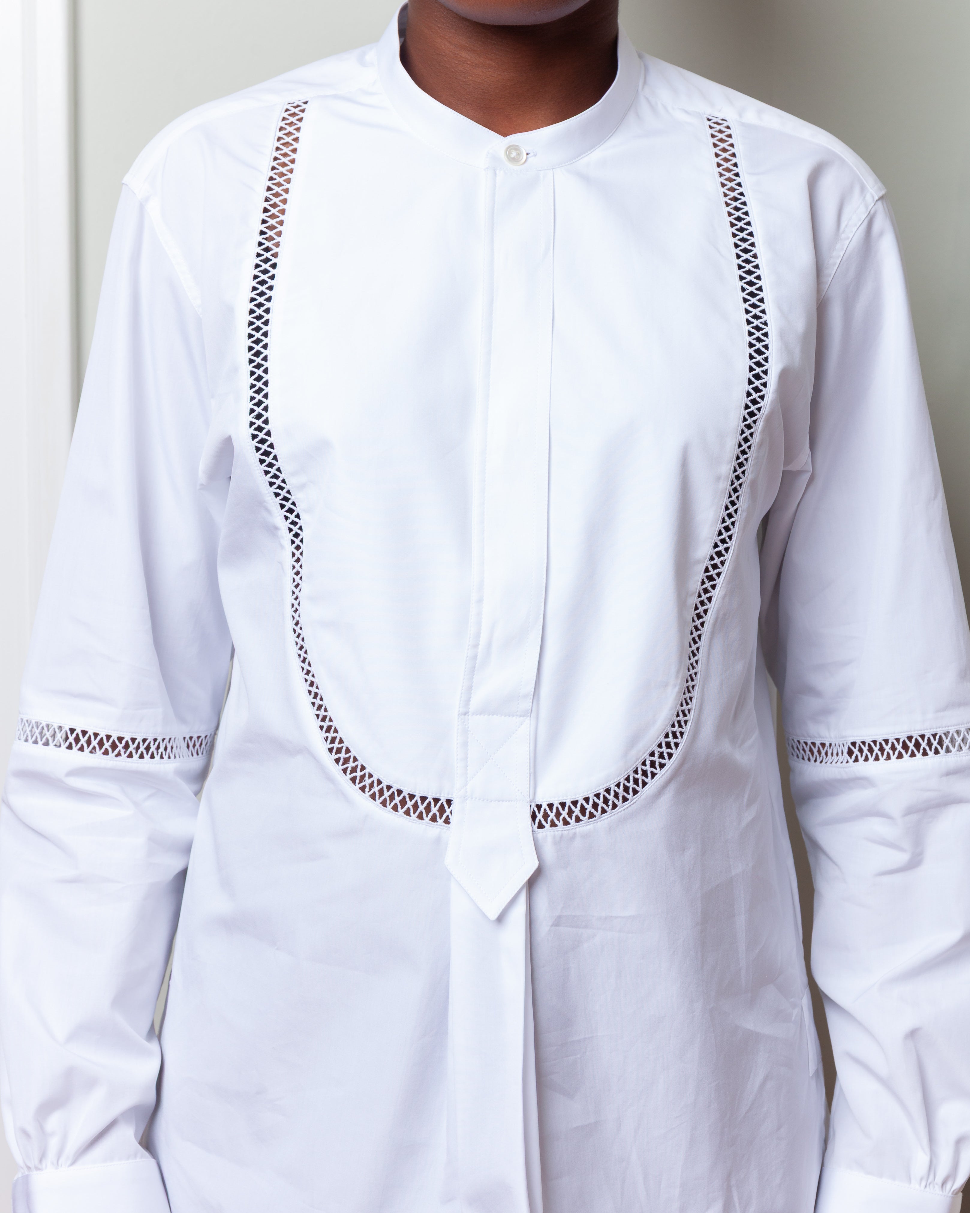 Painter's Shirt - White Poplin
