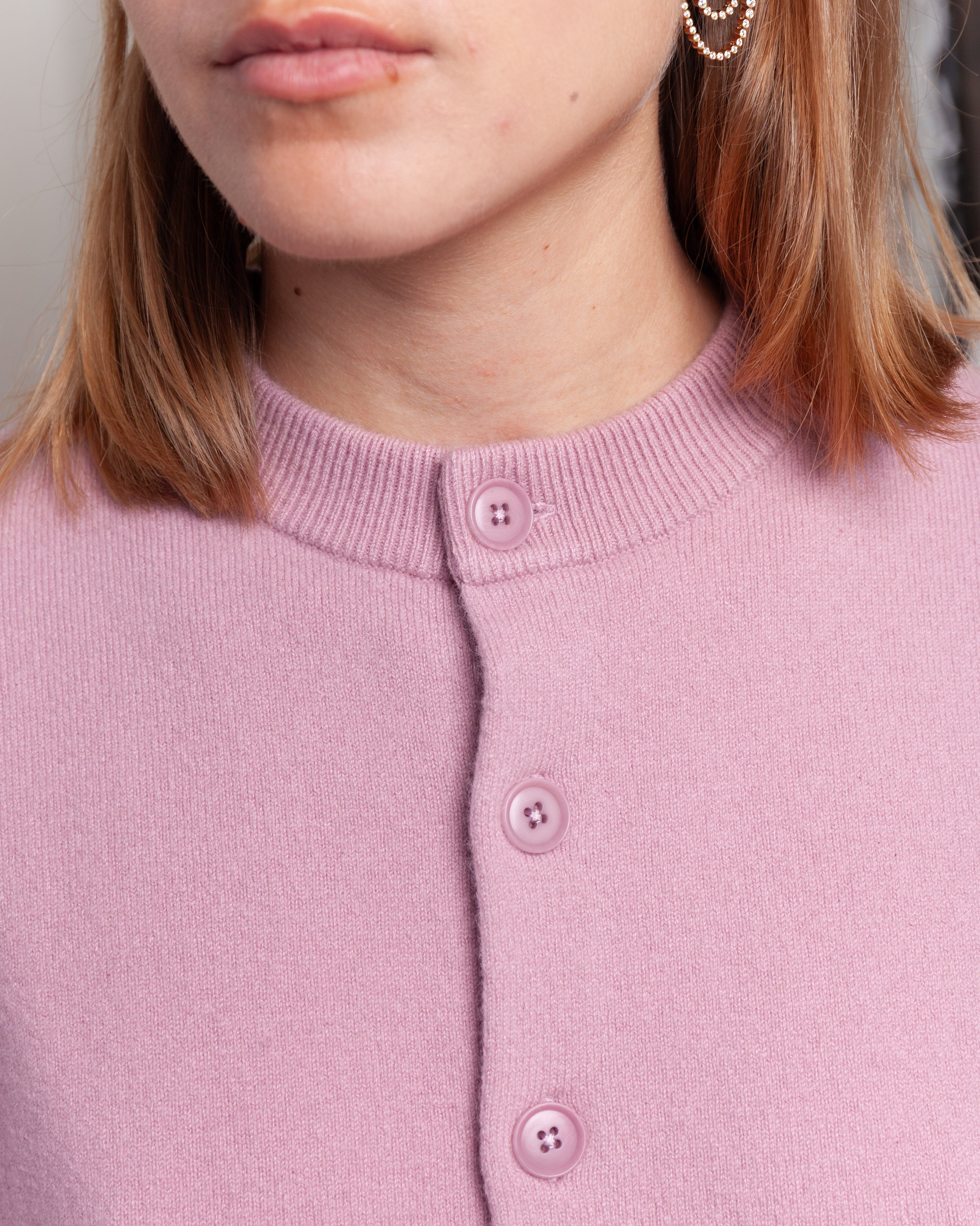 Extreme Cashmere-n°170 Chou - Rosa-Cardigans-Boboli-Vancouver-Canada