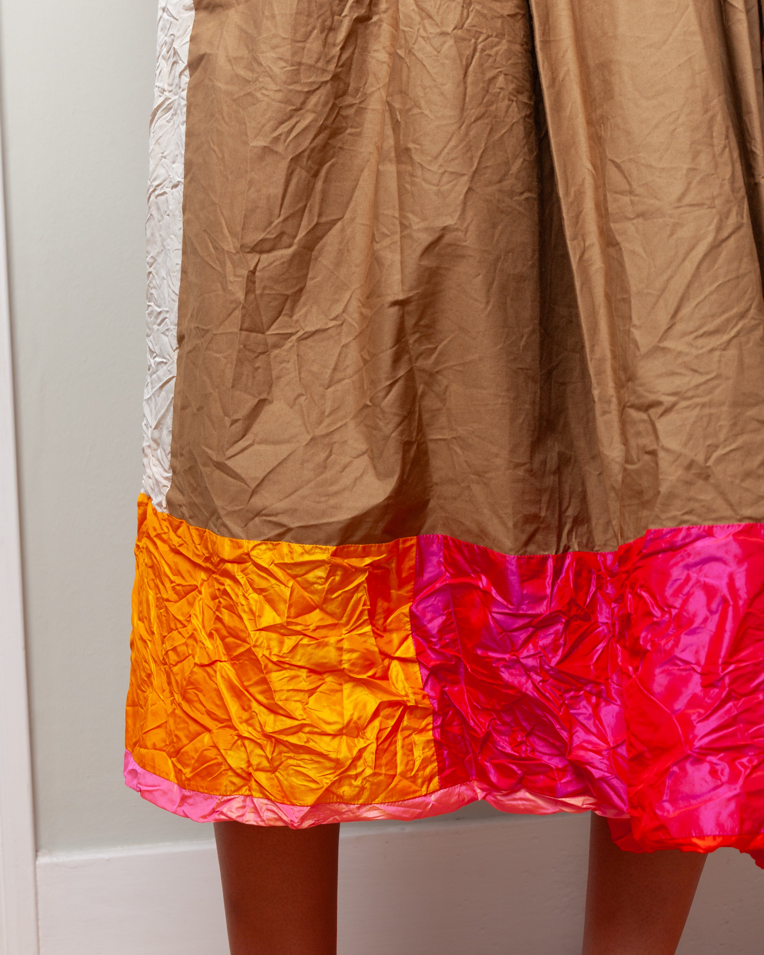 Daniela Gregis-Gonna Skirt Nastro Double Ptc 26 Lavata - Colour Mix-Skirts-Boboli-Vancouver-Canada