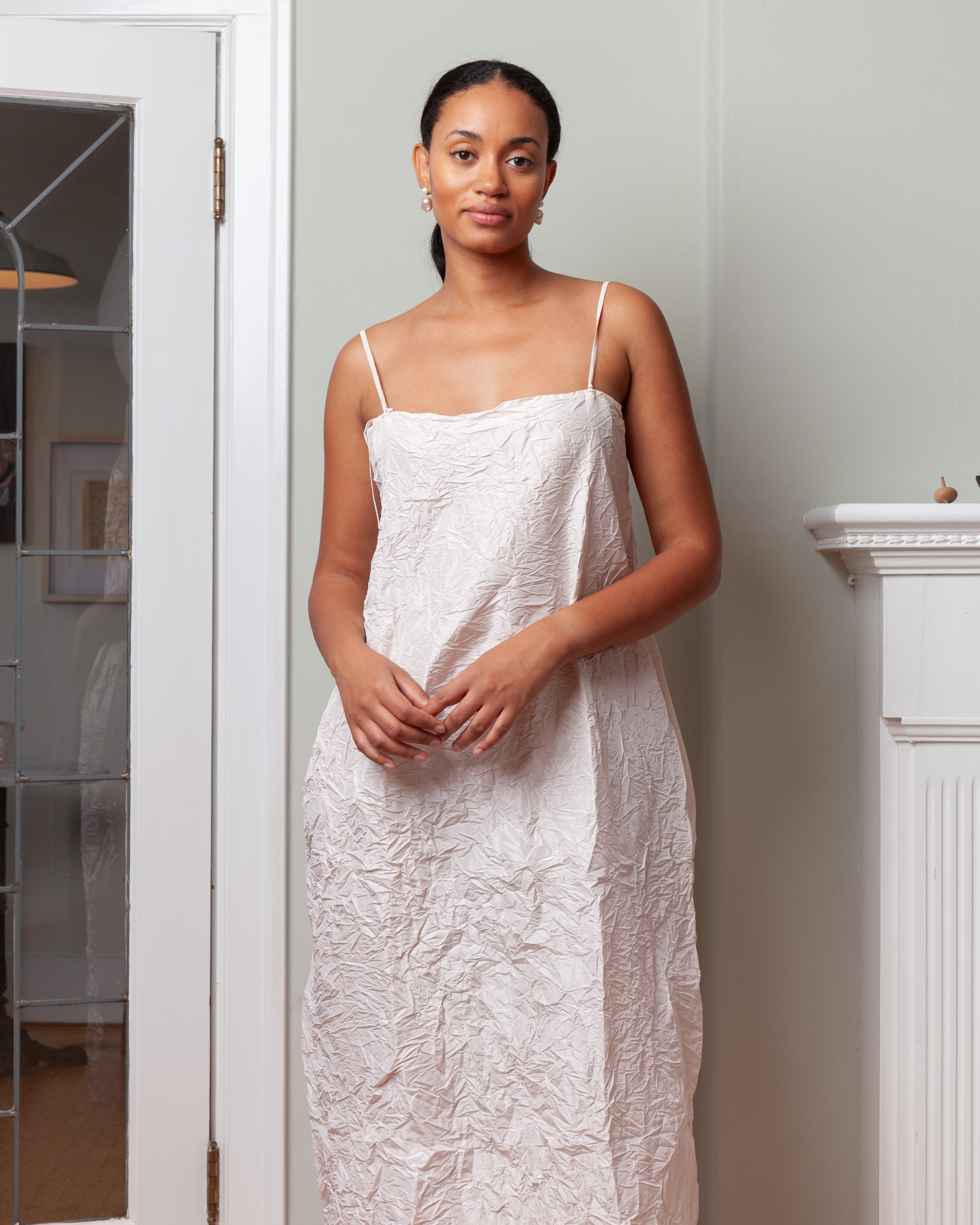 Daniela Gregis-Long Washed Petticoat - Pale Pink-Jackets-Boboli-Vancouver-Canada