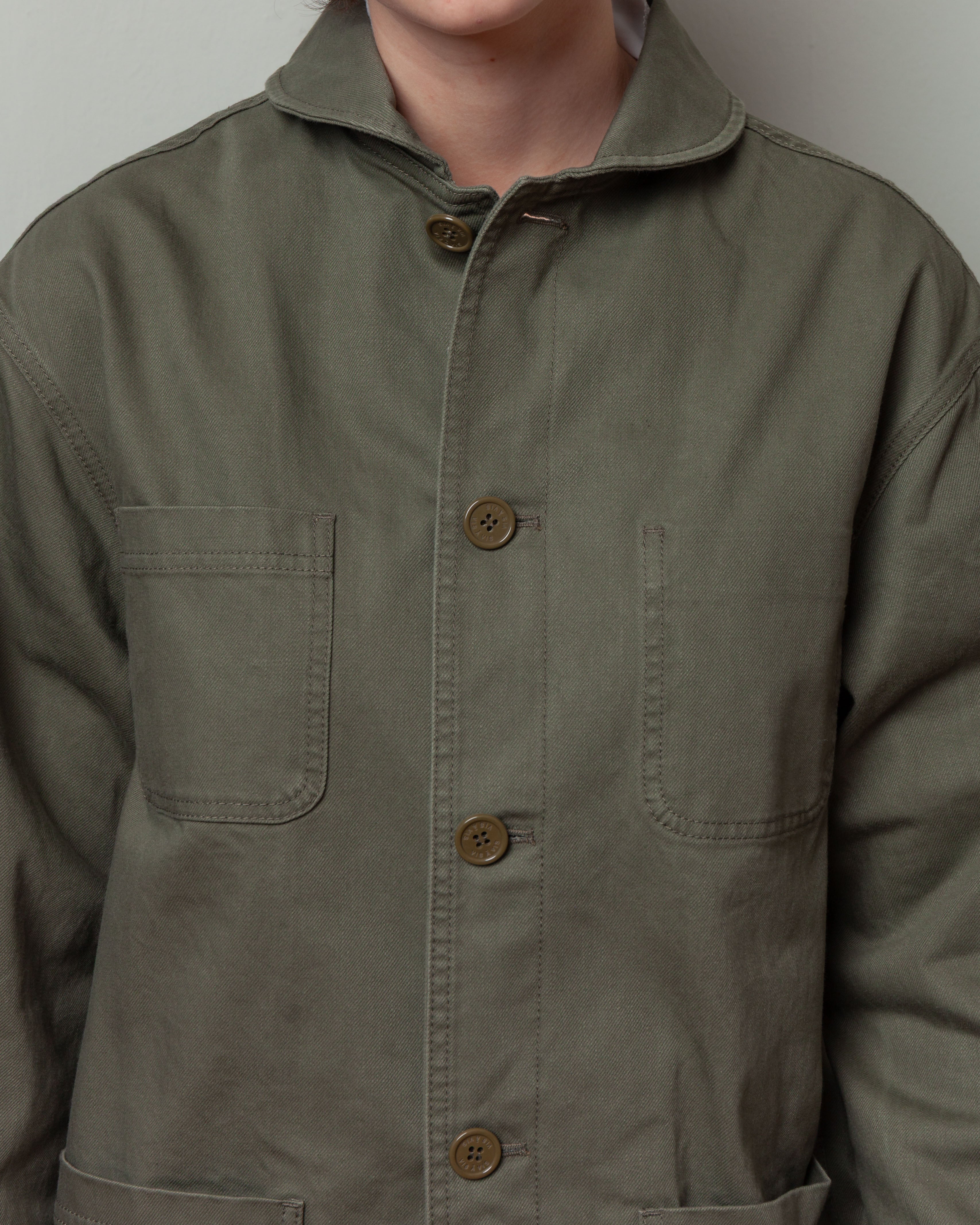 Vis A Vis-Chore Jacket - Khaki-Jackets-Boboli-Vancouver-Canada