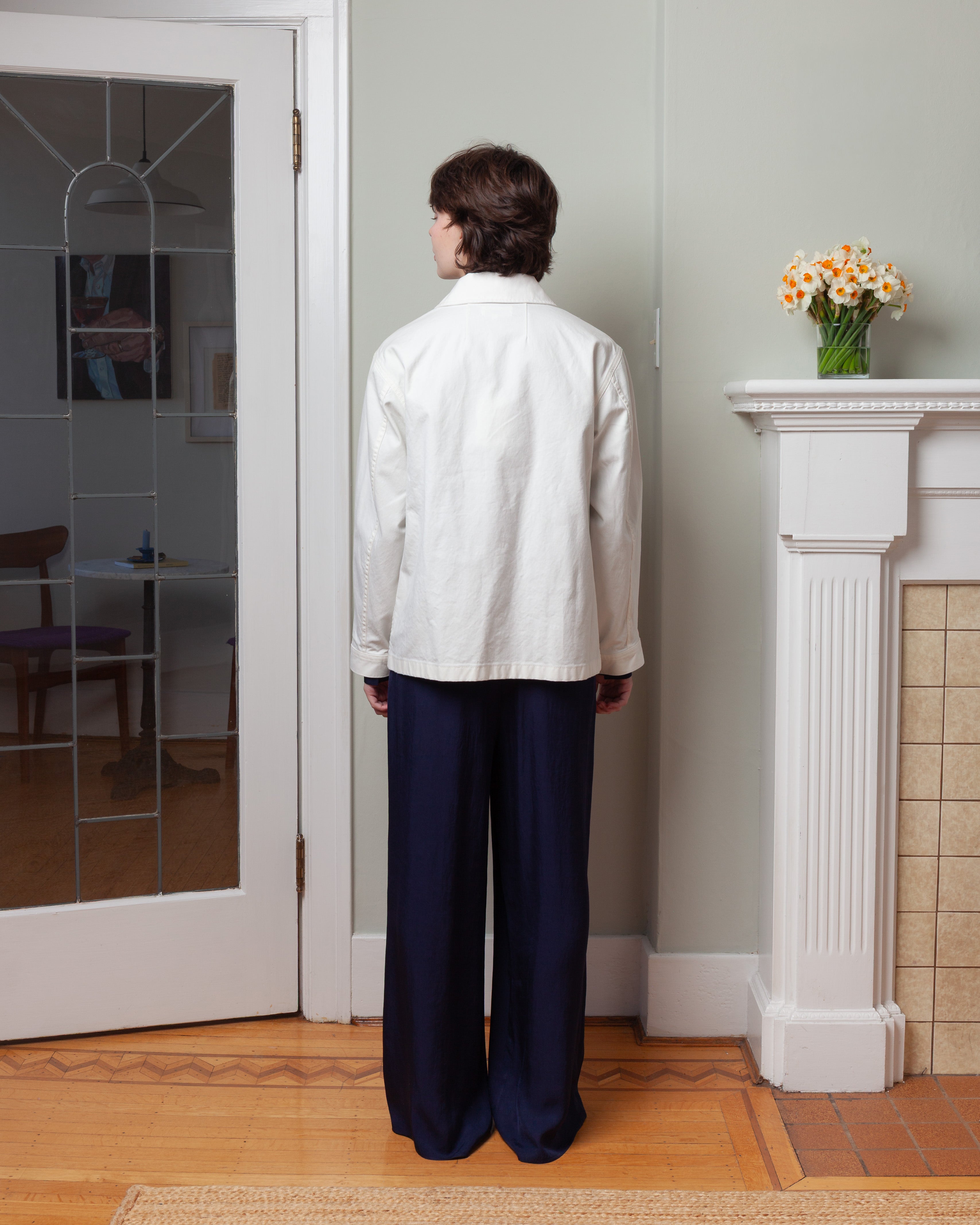 Vis A Vis-Work Jacket - White-Jackets-Boboli-Vancouver-Canada