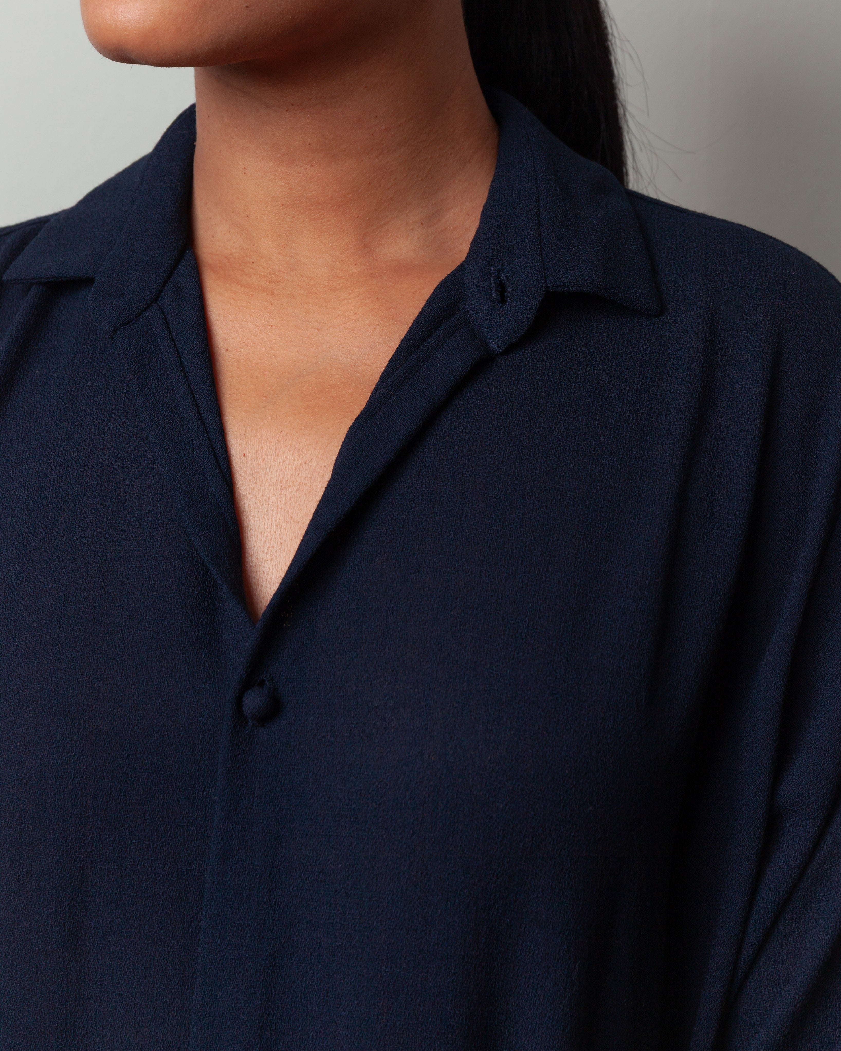 Daniela Gregis-Jeroni Dress - Navy Blue-Dresses-Boboli-Vancouver-Canada