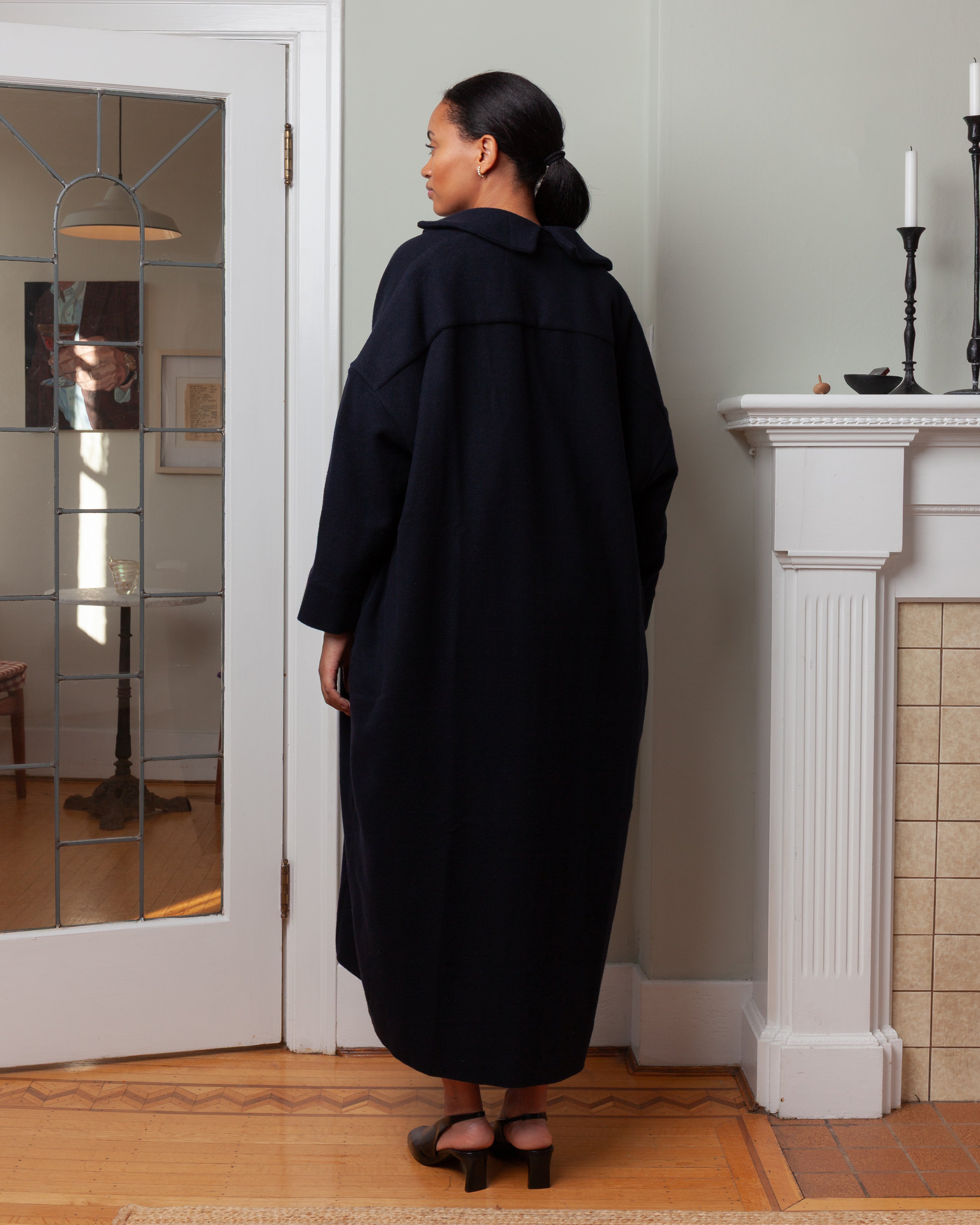 Daniela Gregis-Coat - Navy Blue-Coats-Boboli-Vancouver-Canada