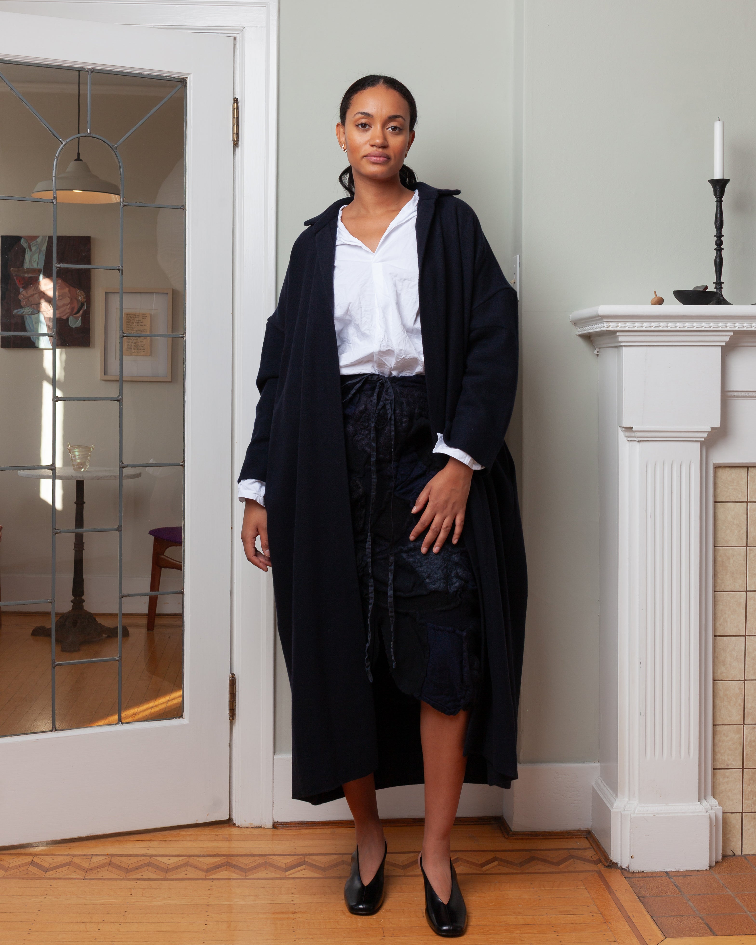 Daniela Gregis-Coat - Navy Blue-Coats-Boboli-Vancouver-Canada