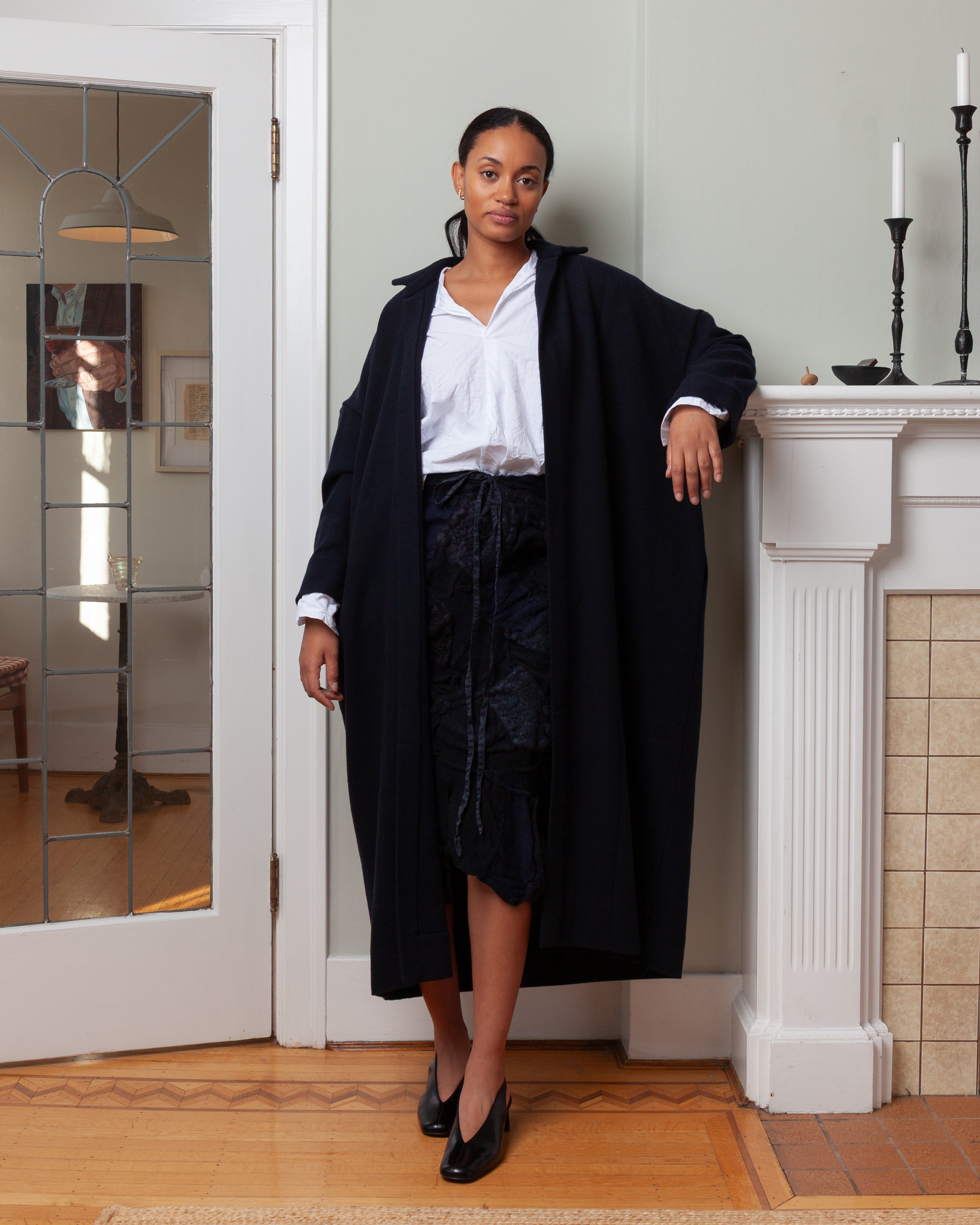 Daniela Gregis-Coat - Navy Blue-Coats-Boboli-Vancouver-Canada