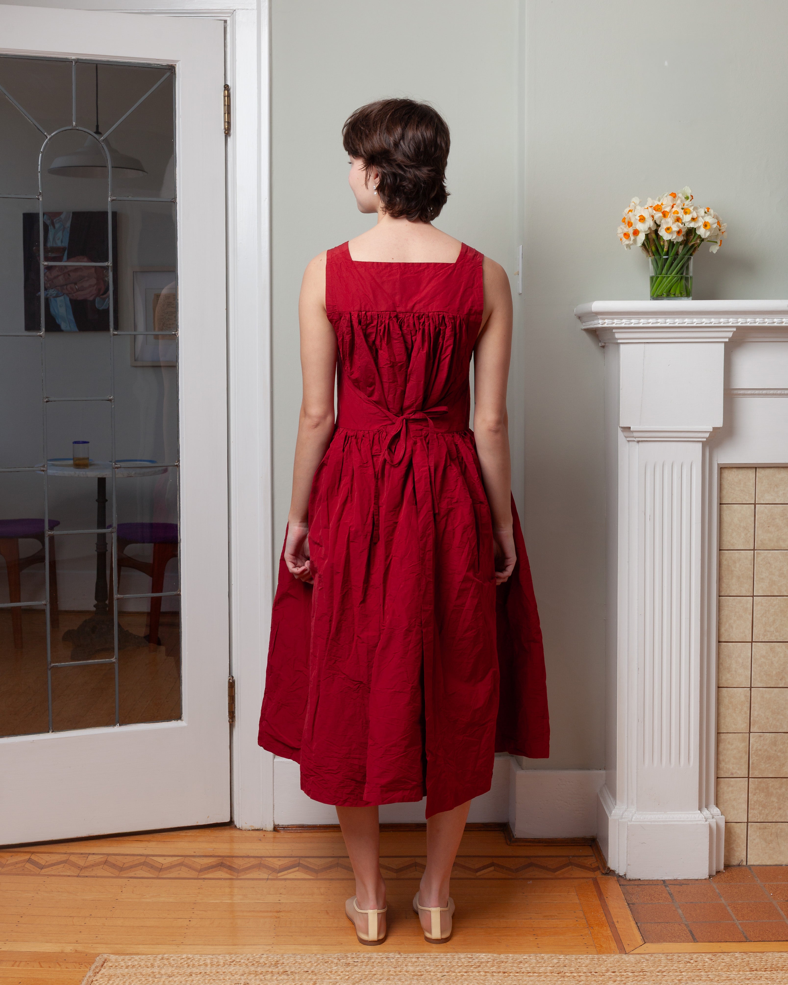 Casey Casey-Nina Dress - Heavy Taffeta - Cuore-Dresses-Boboli-Vancouver-Canada
