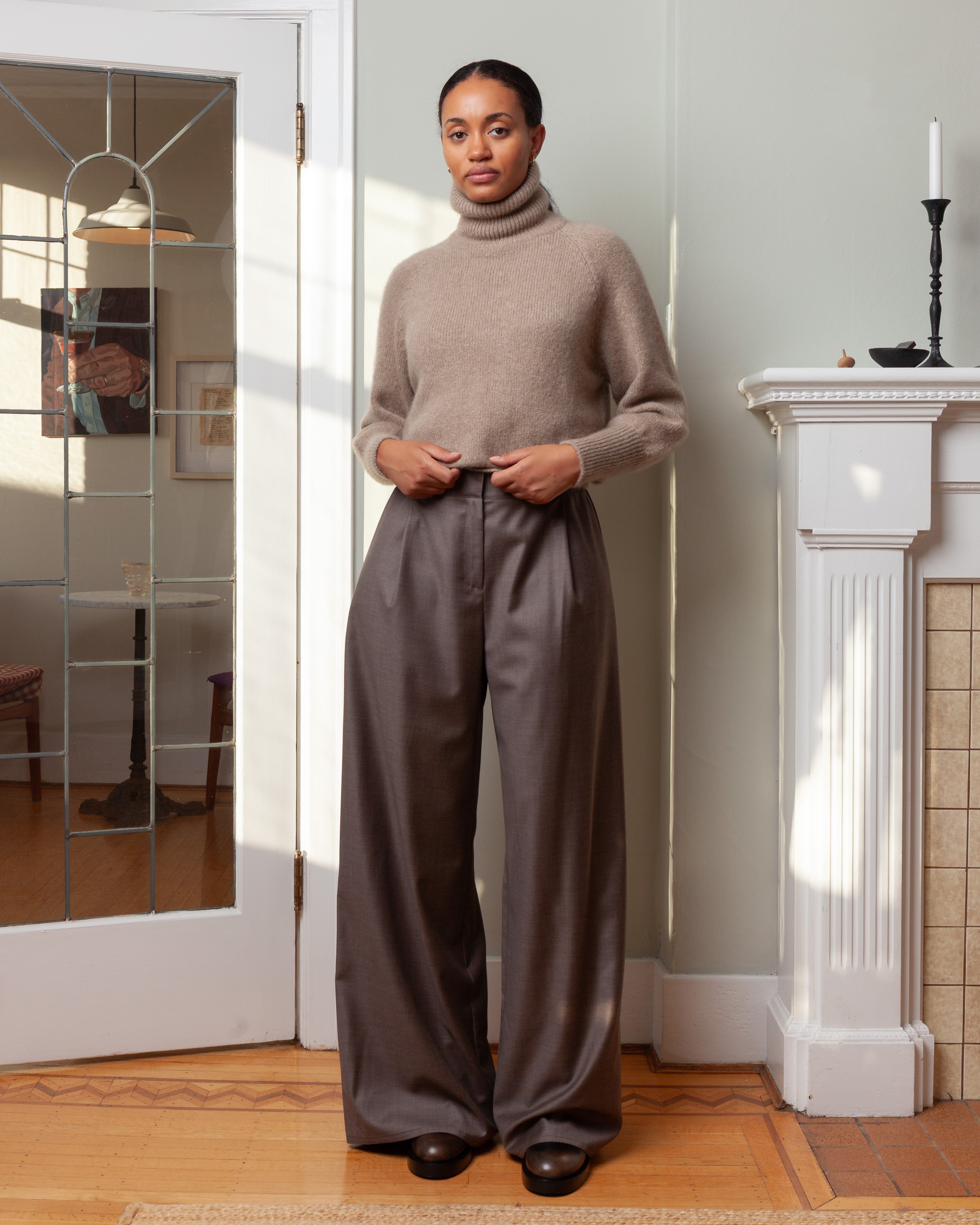 Full Pants Tasmania - Dark Taupe