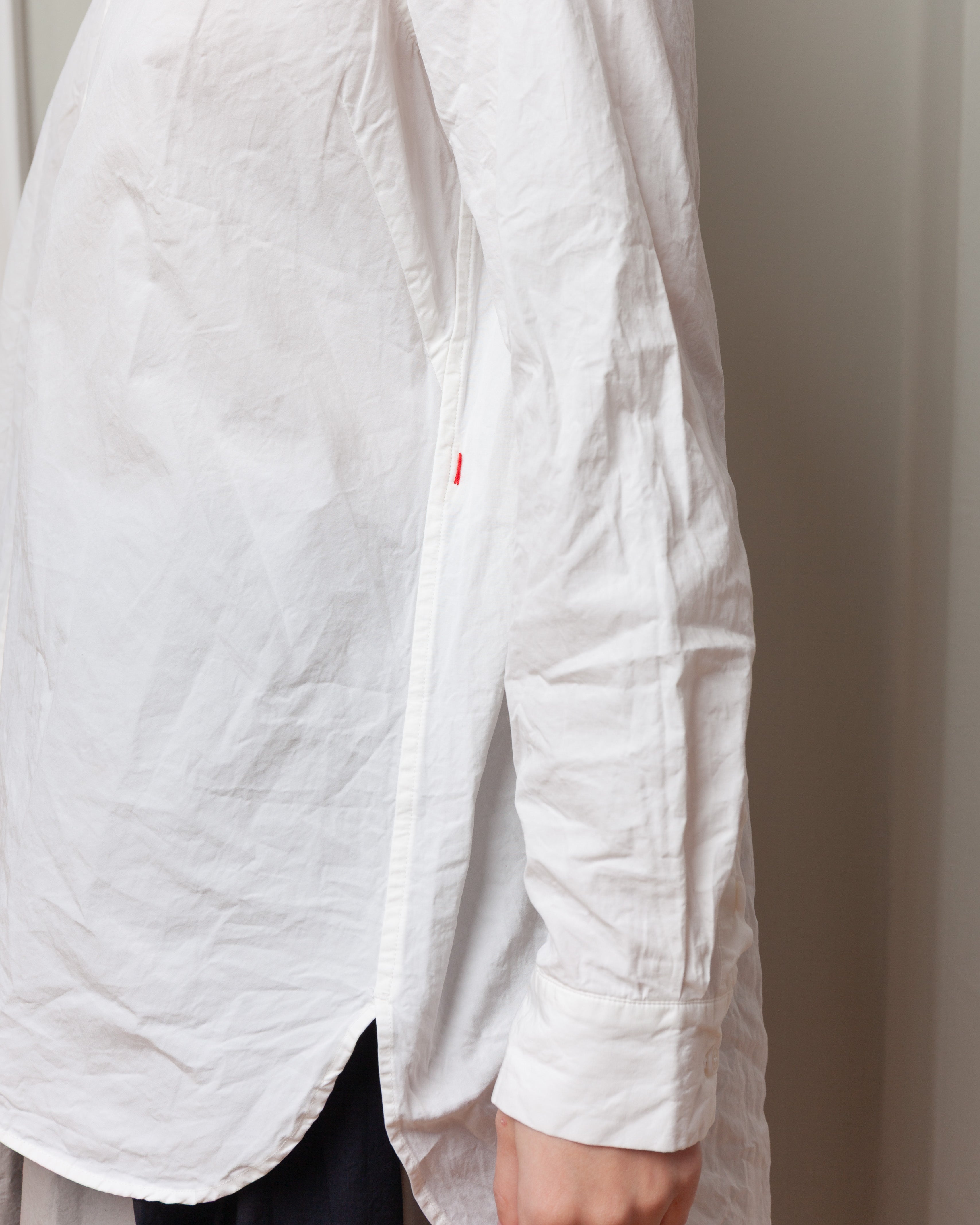 Casey Casey-Clothilde Shirt - Paper Cot - Off White-Shirts-Boboli-Vancouver-Canada