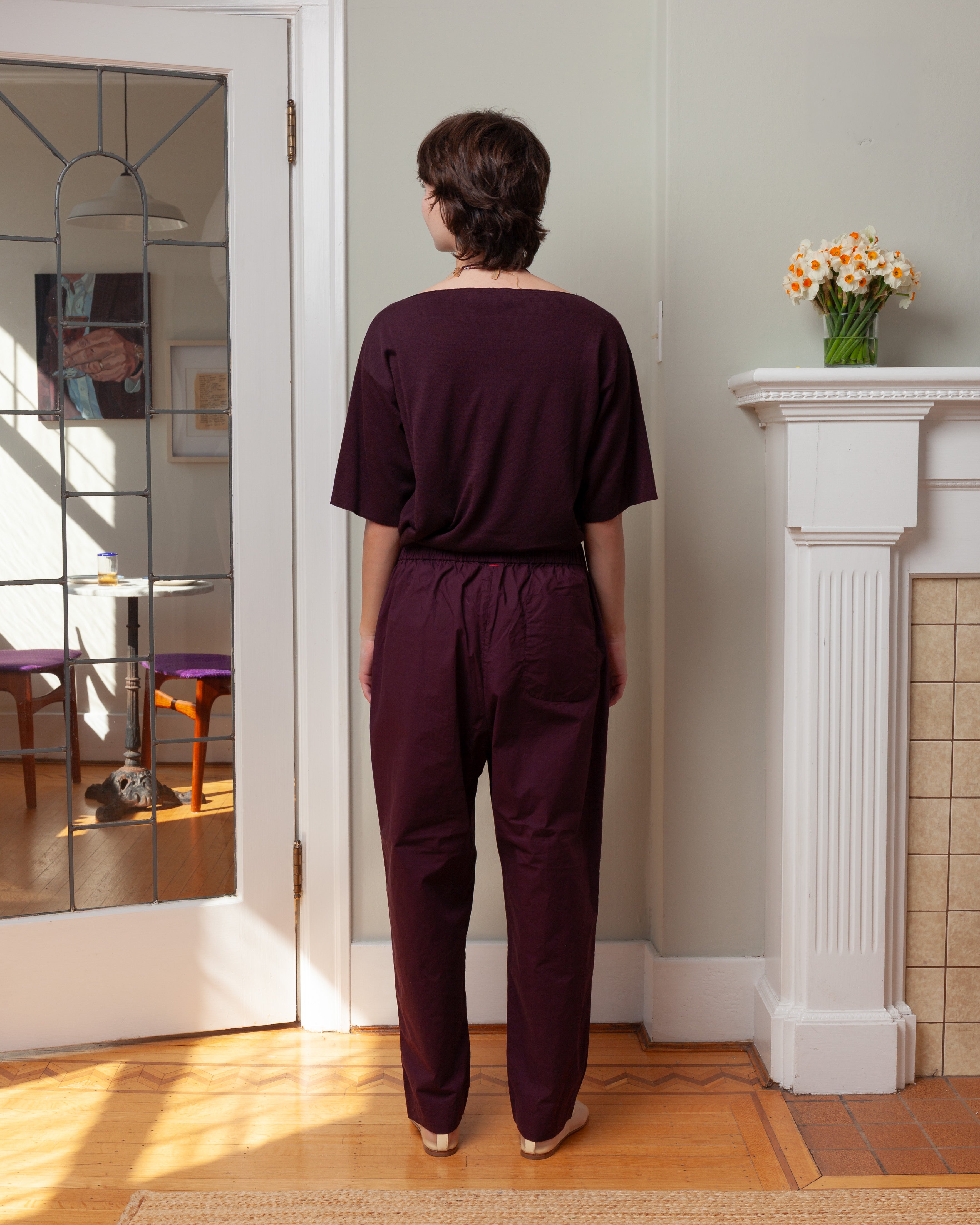 Casey Casey-Simple Pant - Auburn-Pants-Boboli-Vancouver-Canada