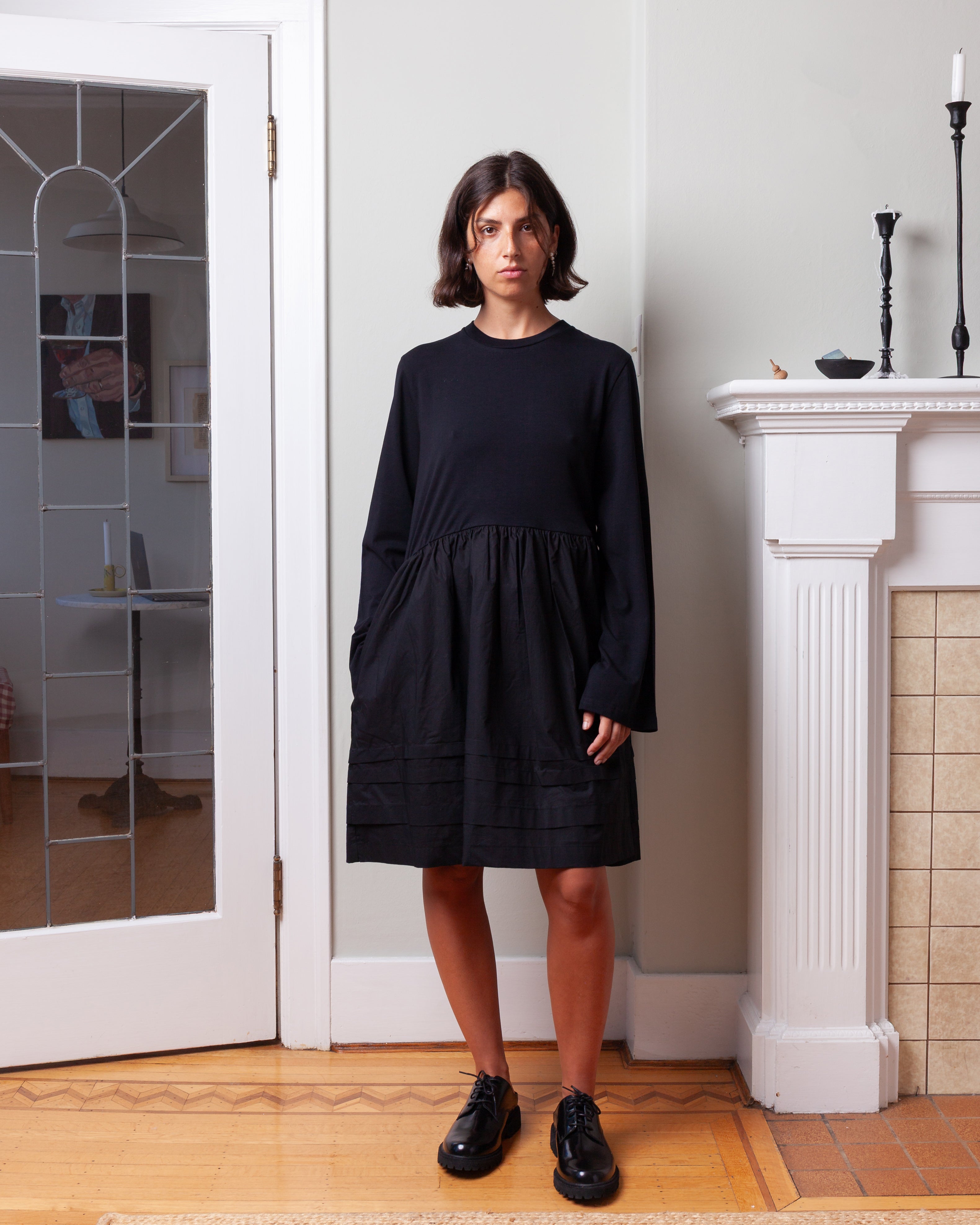 Cecilie Bahnsen-Bradley Dress - Black-Dresses-Boboli-Vancouver-Canada