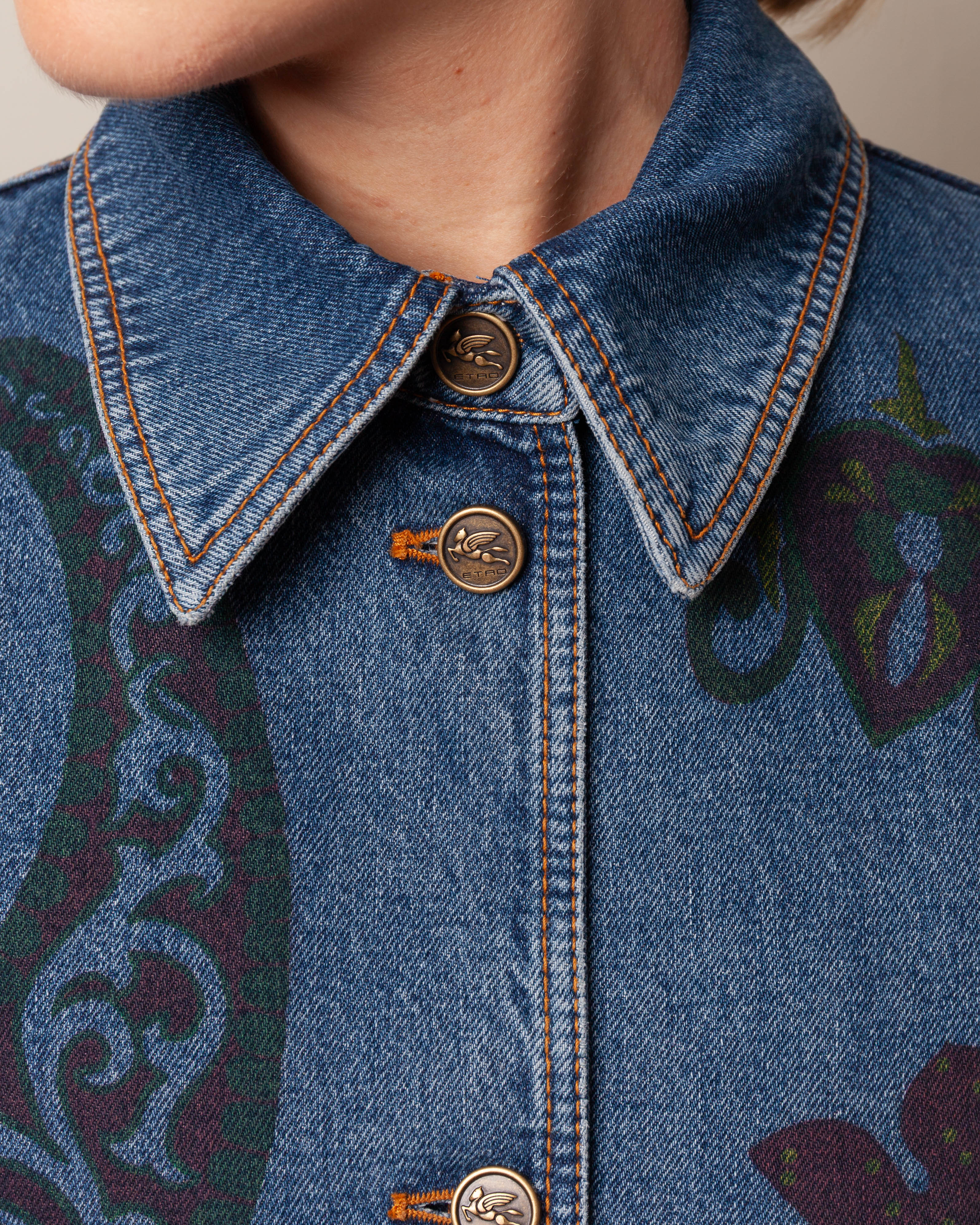 Maxi Denim Coat - Blue