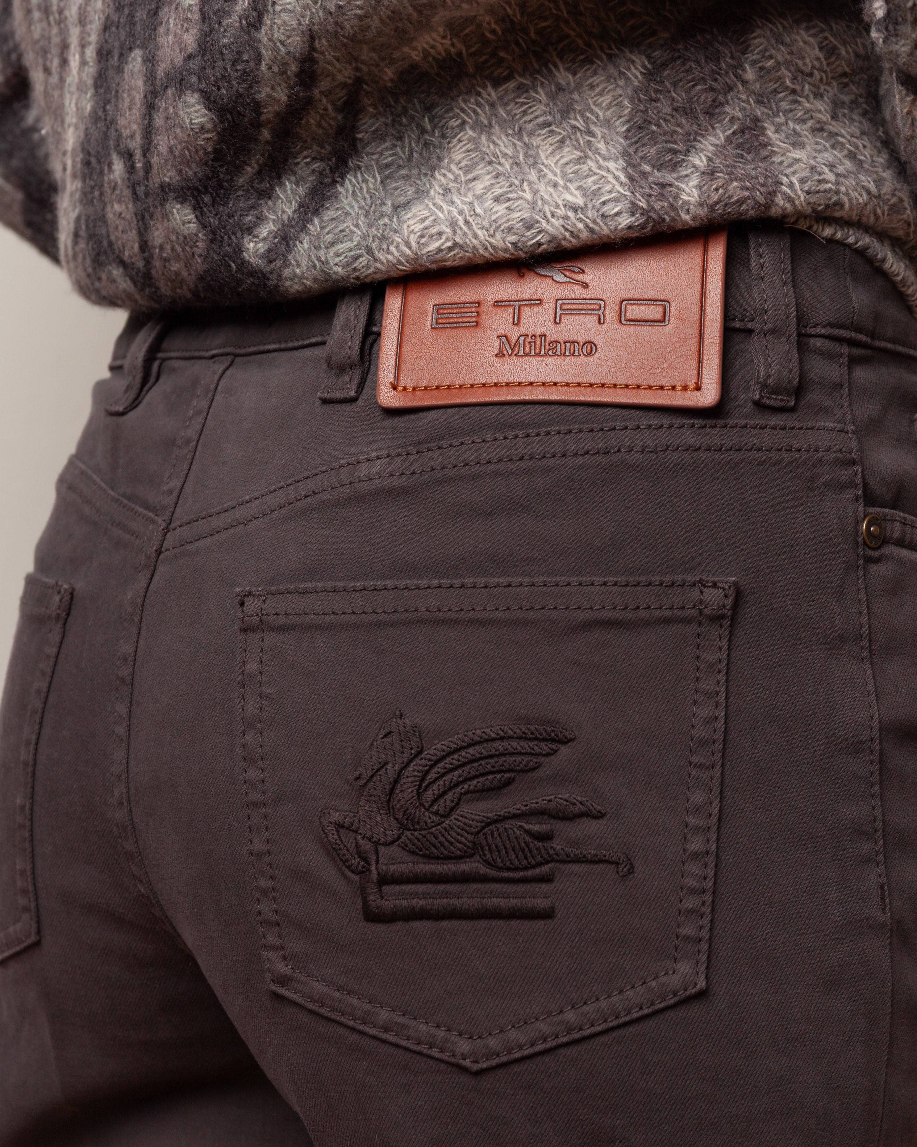 Boot Cut Jeans - Dark Grey