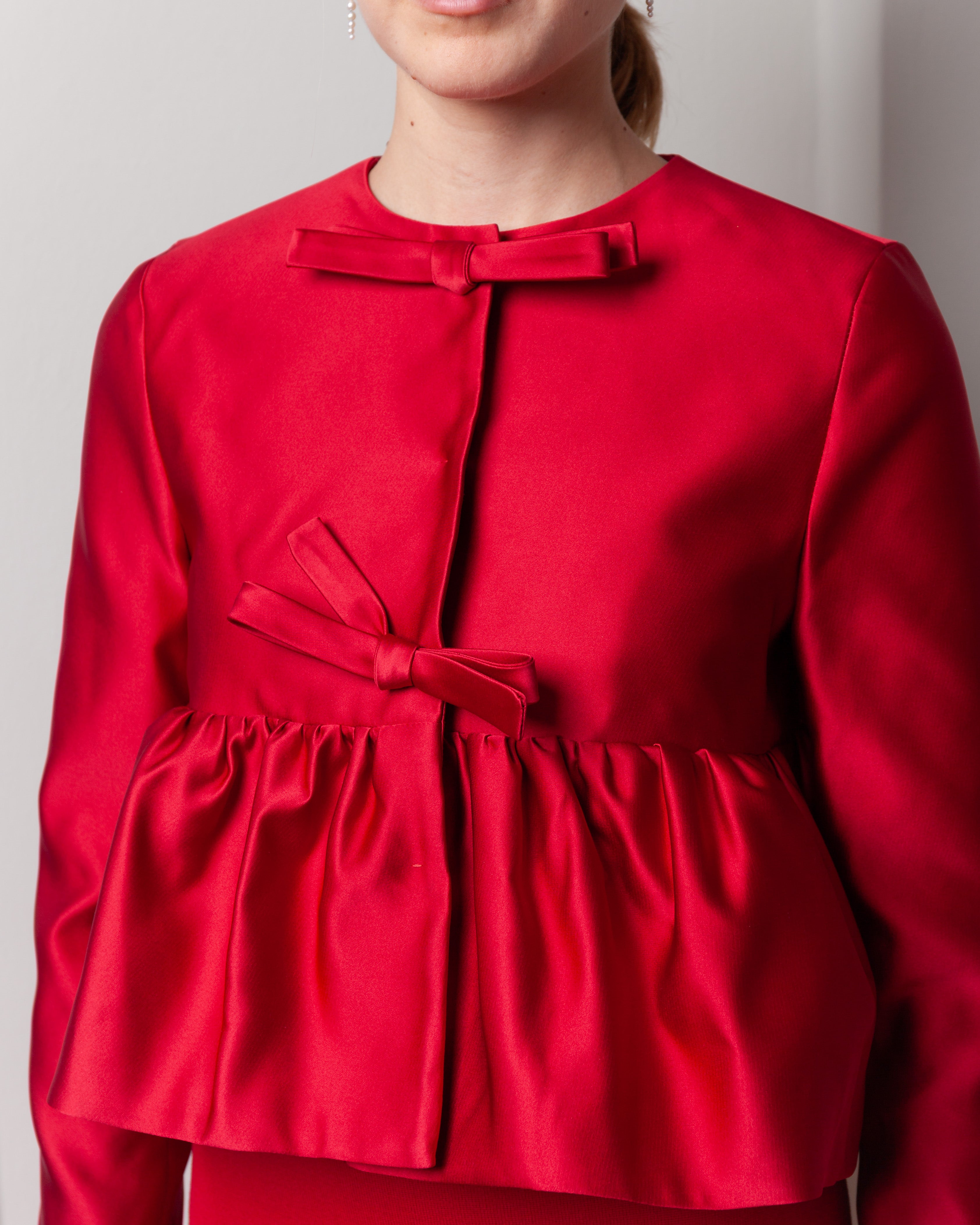 Douchesse Jacket - Black Cherry