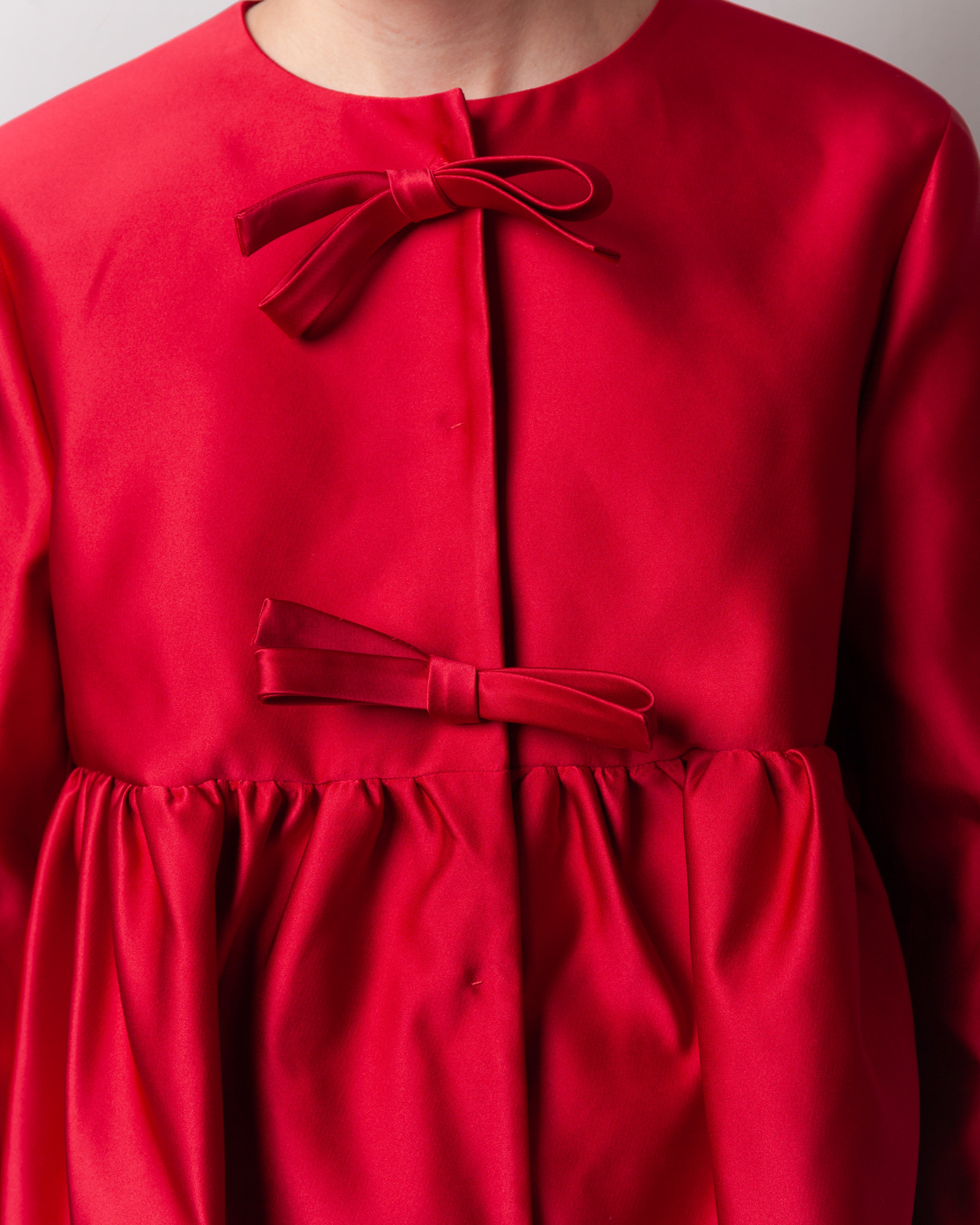 Douchesse Coat - Black Cherry