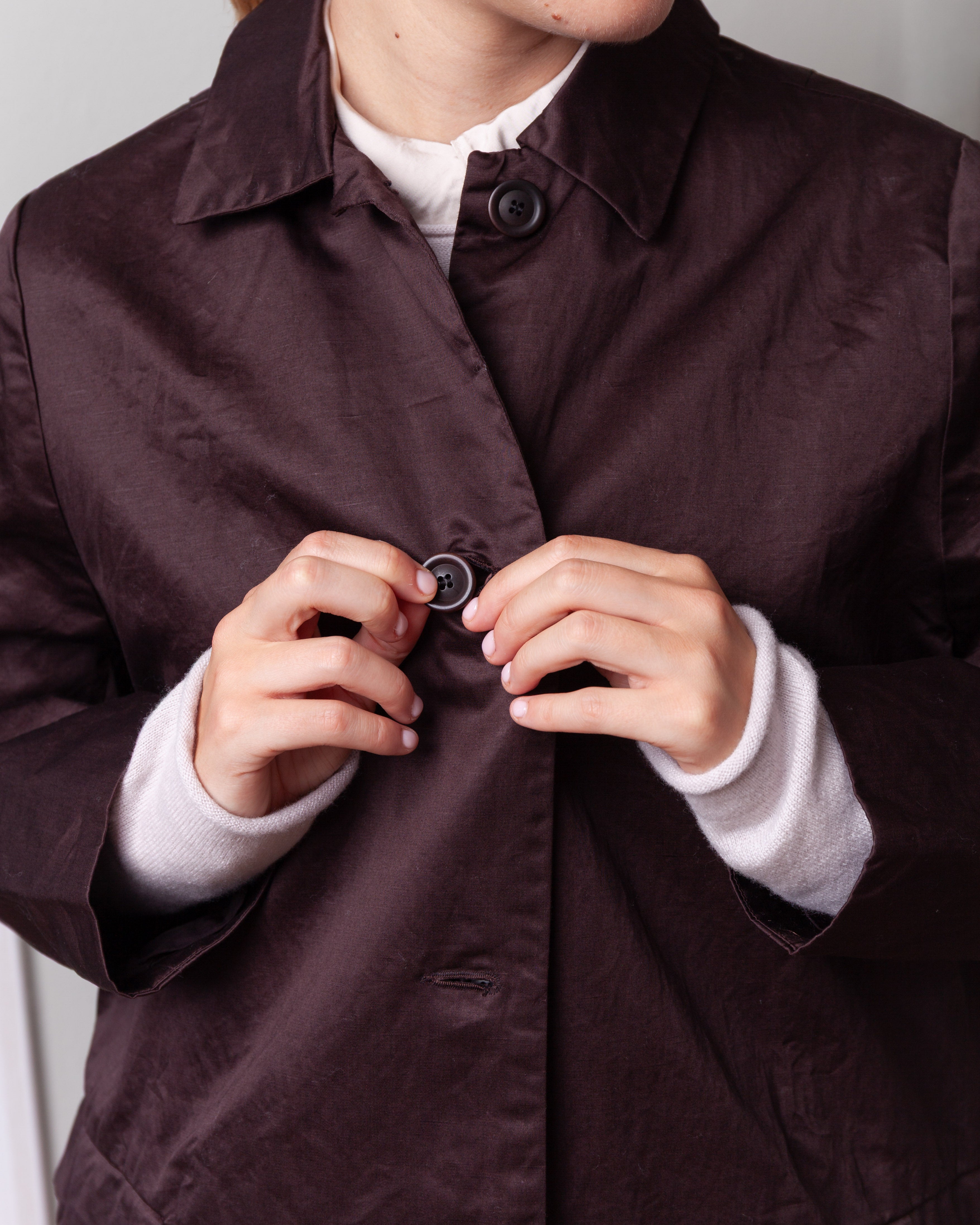 Francesca Jacket - L Satin - Bunga