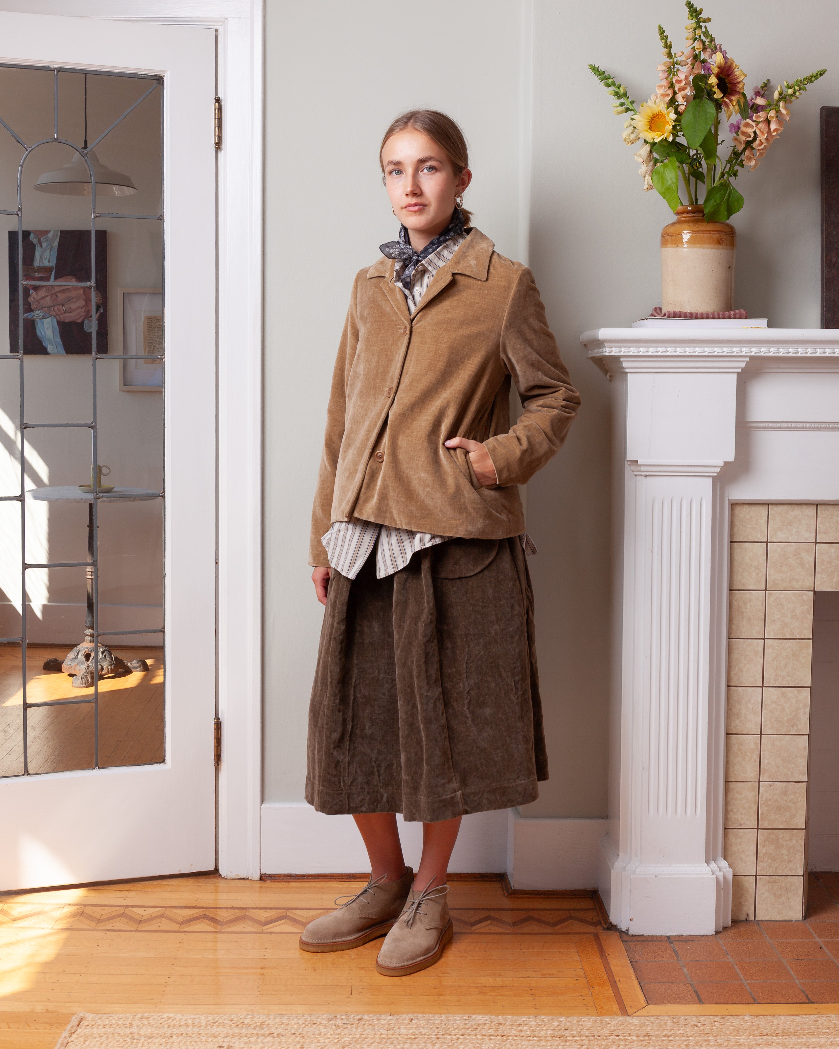 Pwet Jacket - L Velvet - Beige