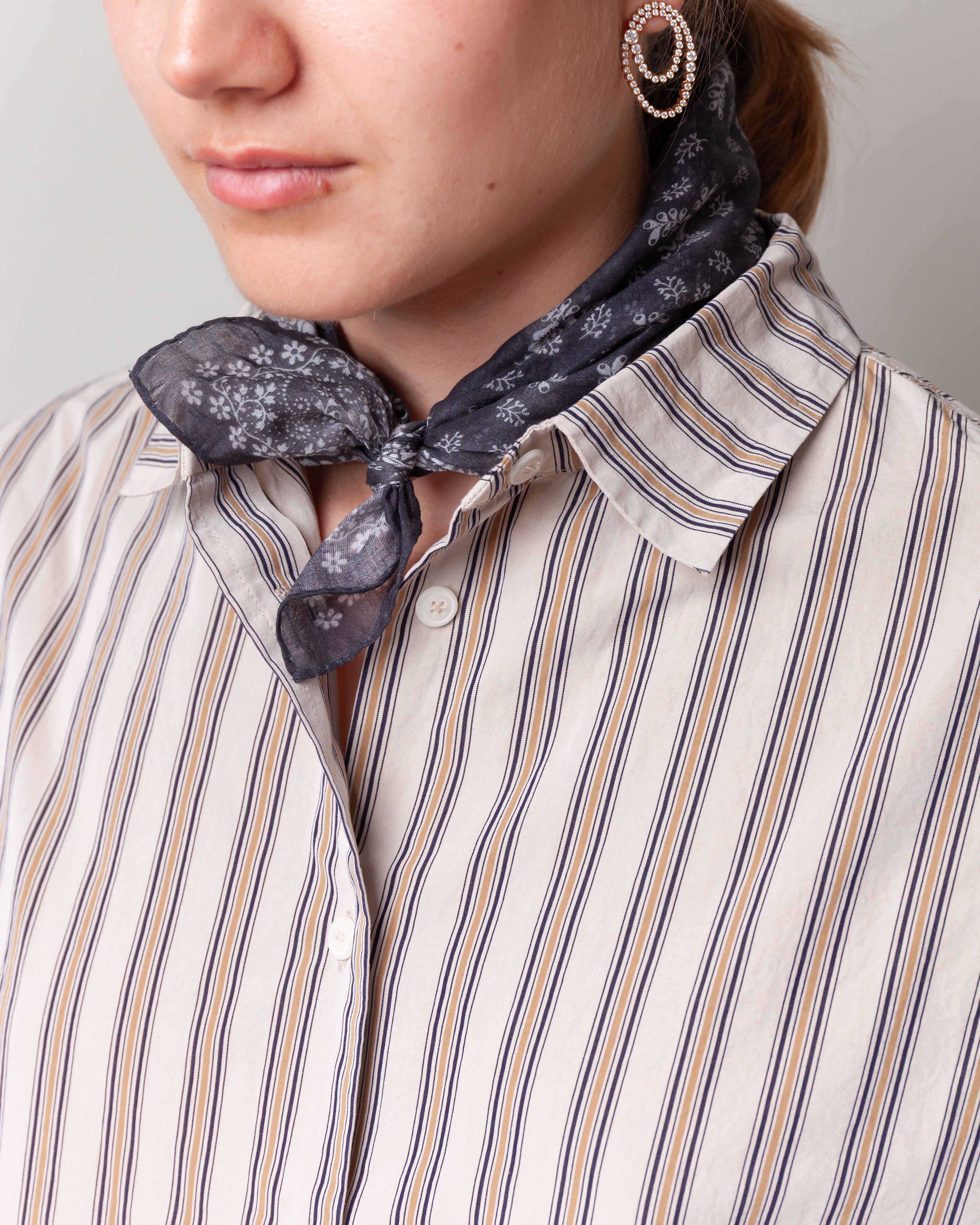 Waga Shirt - Paper Cot Stripe - As Is N°3