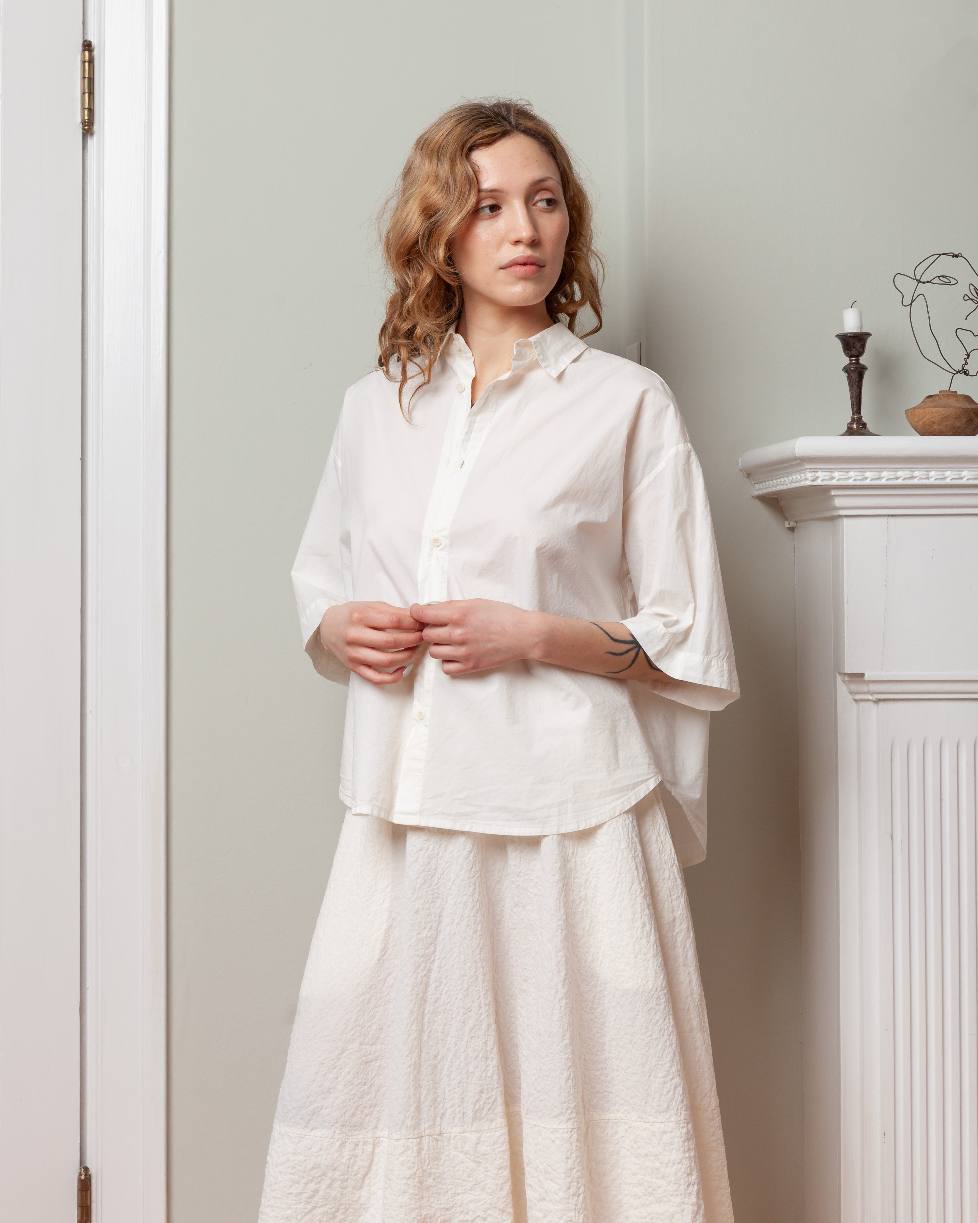 Egadi Shirt - Ivory