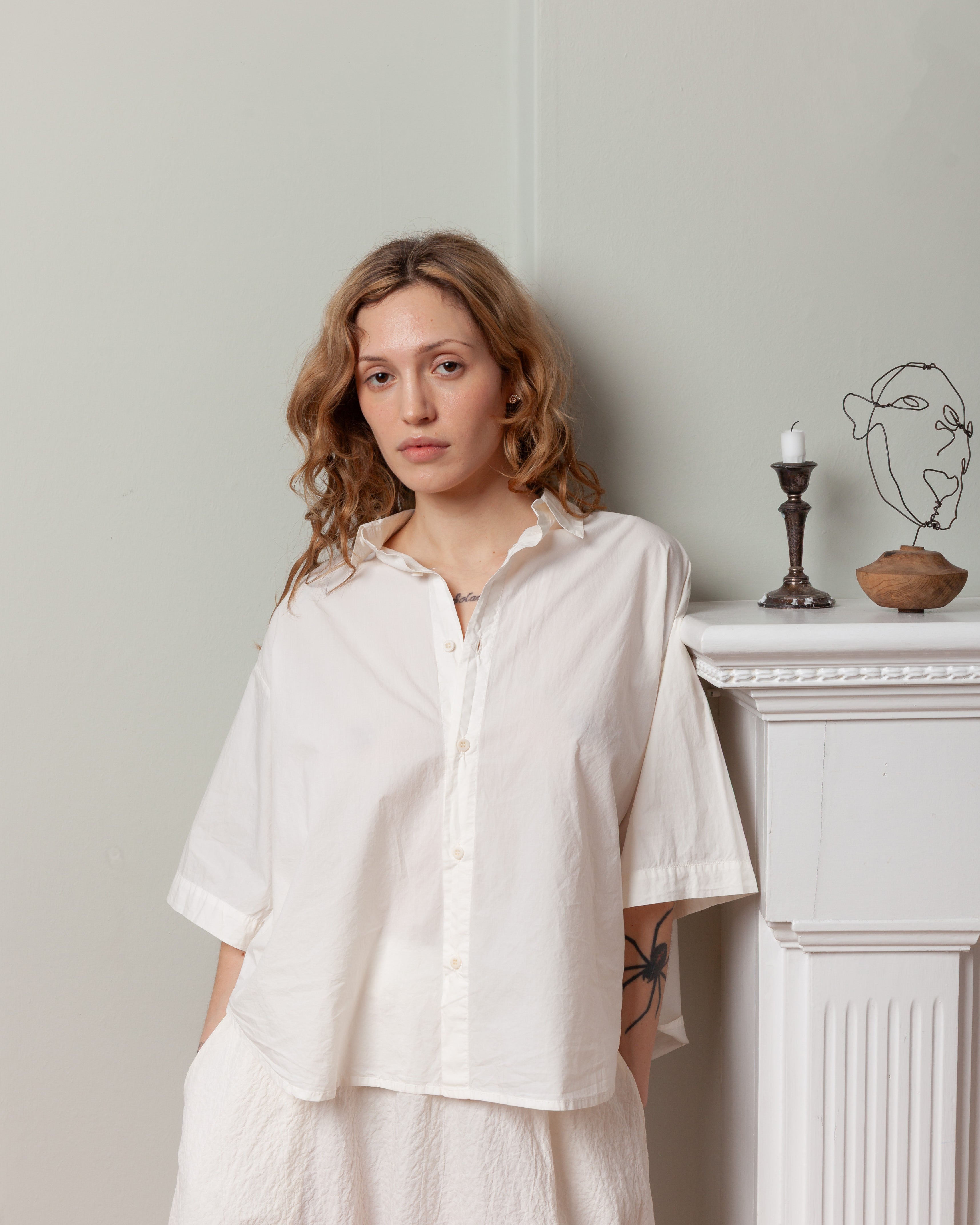 Egadi Shirt - Ivory