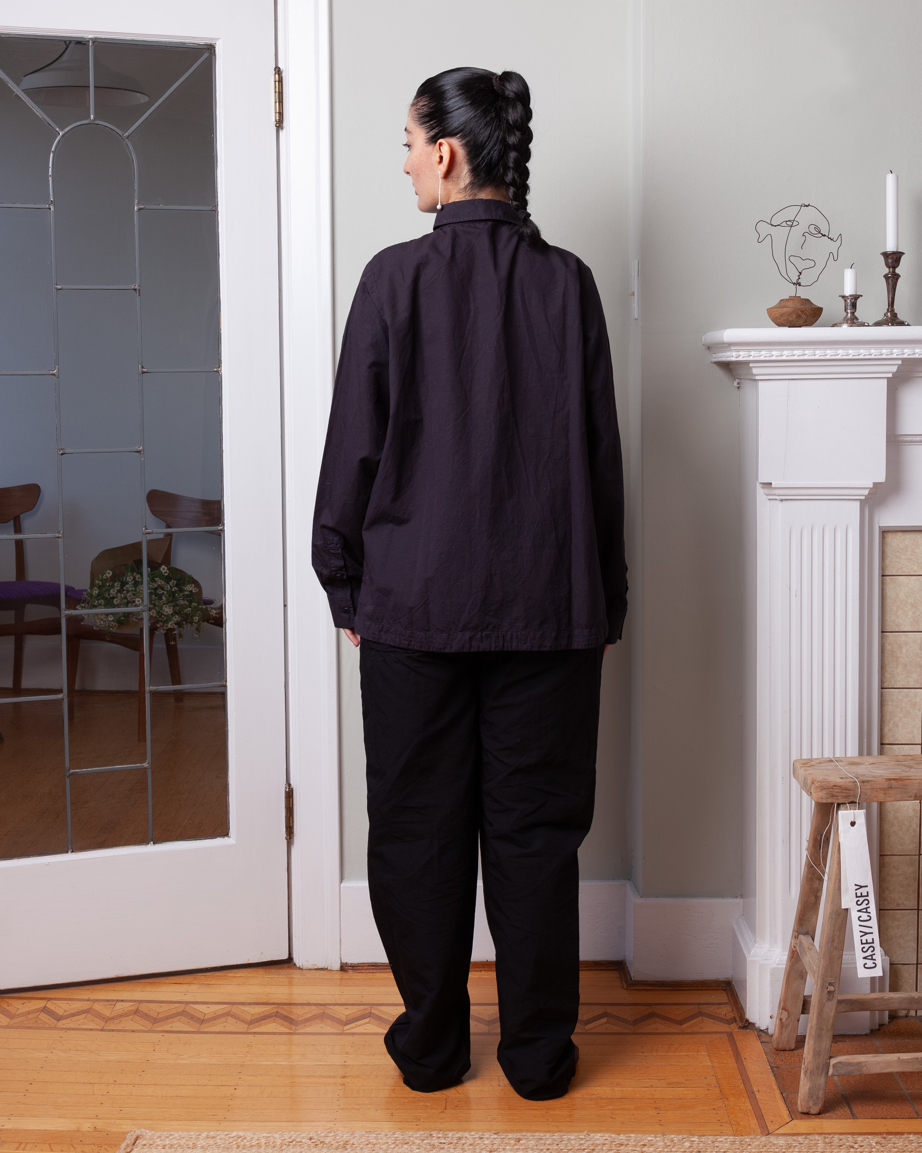 Bee Pant - Slubby - Black