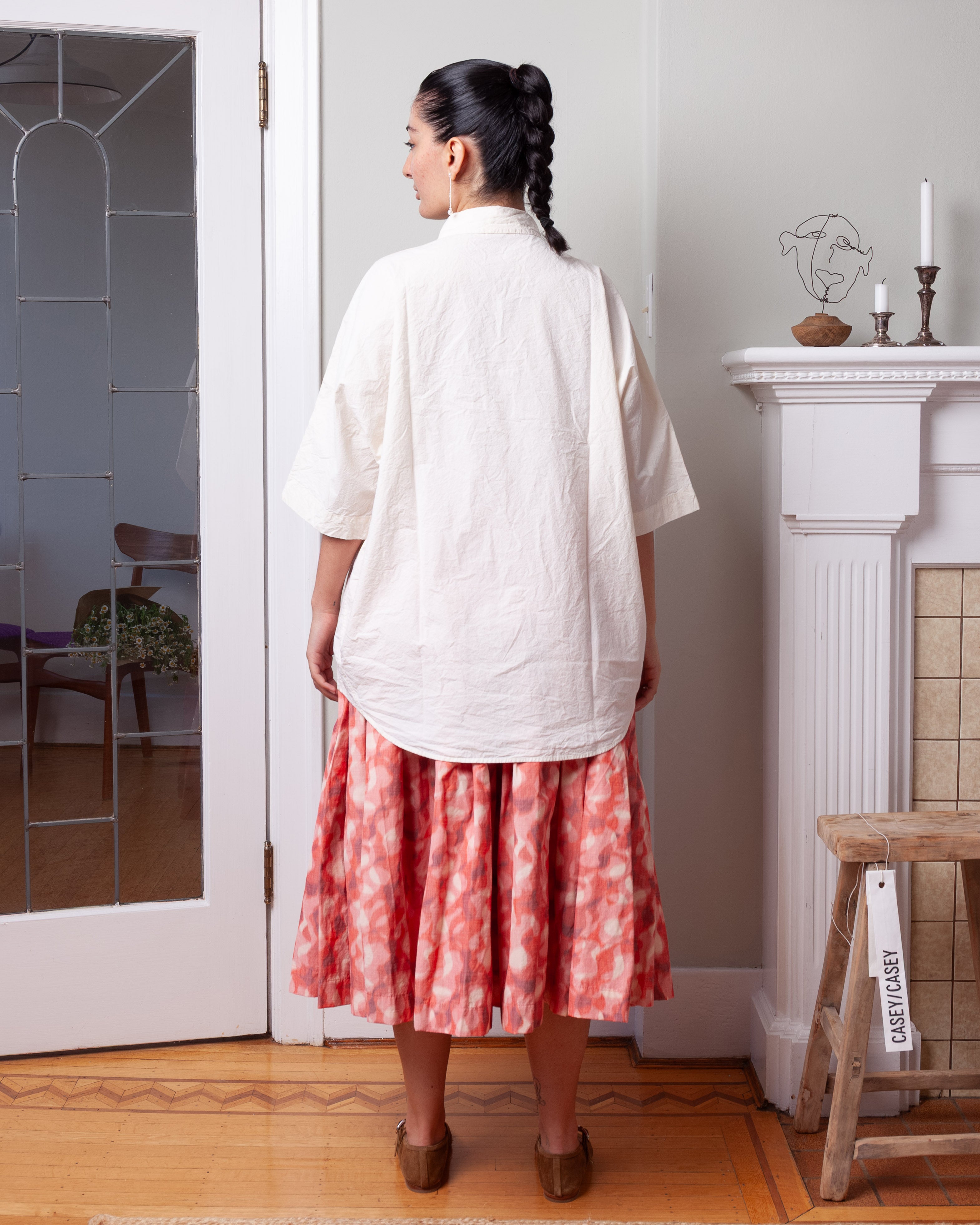 Waga S.S. Shirt - L Cot - Natural