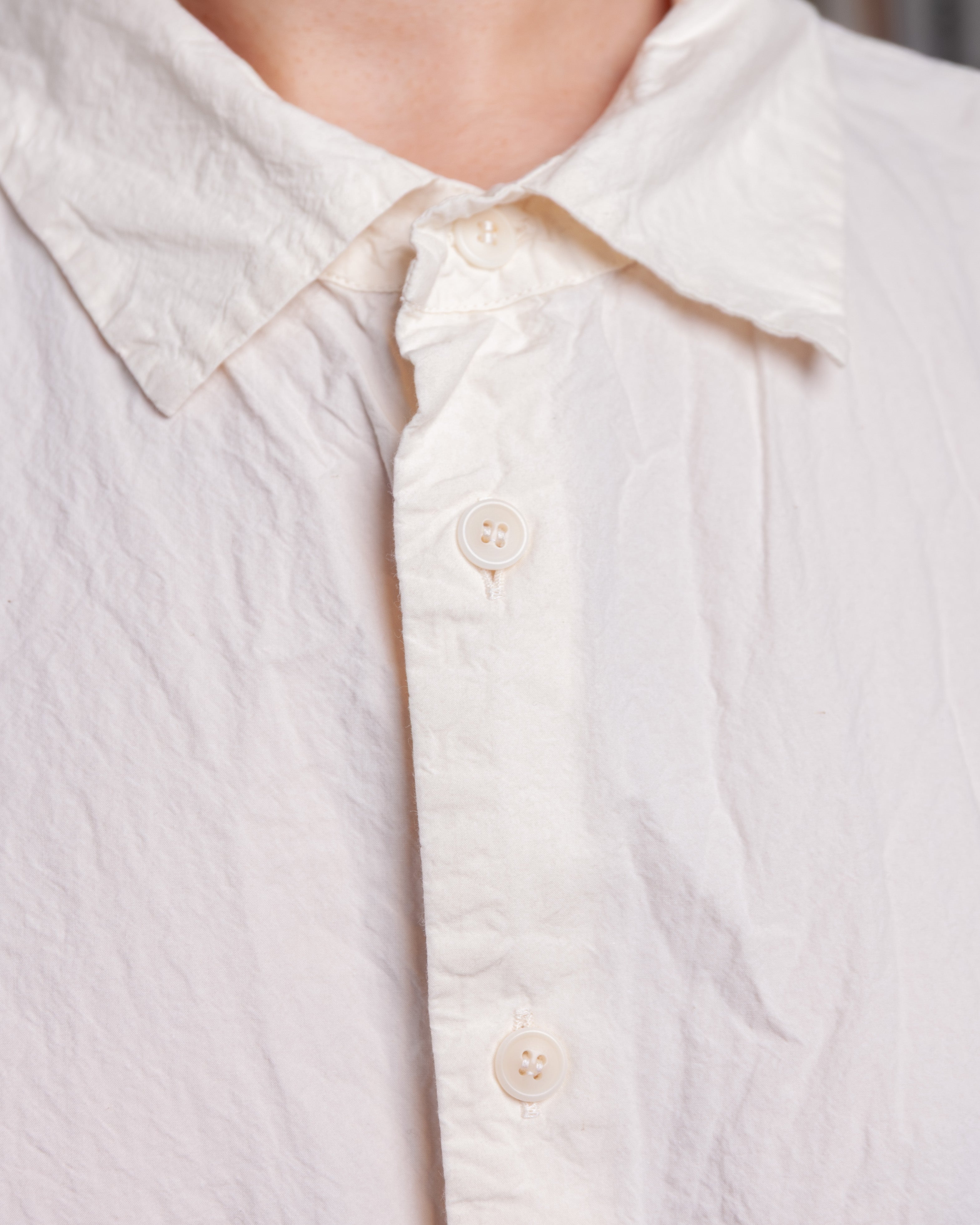 Waga S.S. Shirt - L Cot - Natural