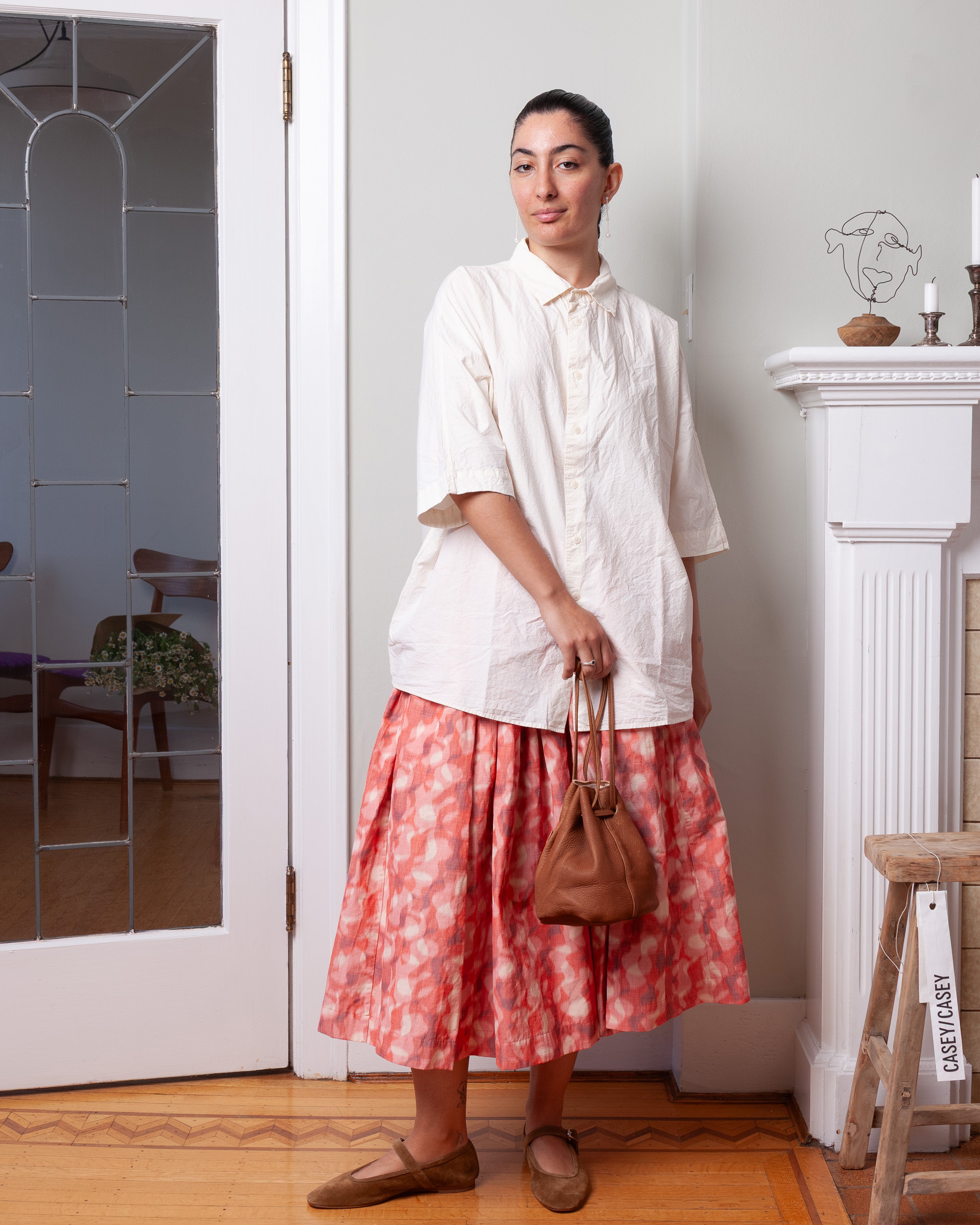 Waga S.S. Shirt - L Cot - Natural