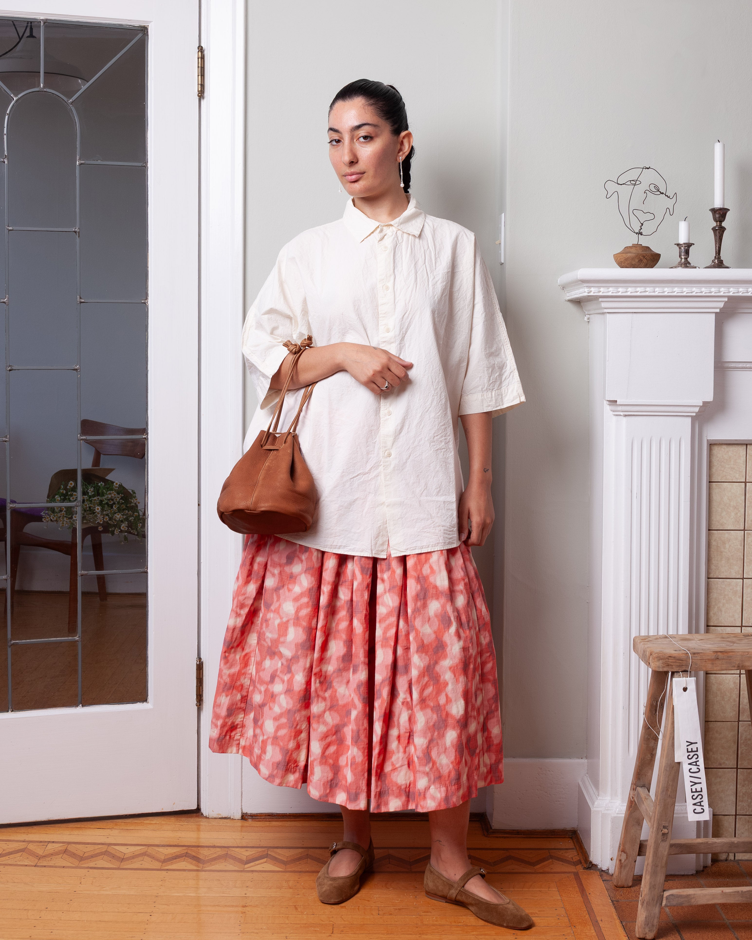 Waga S.S. Shirt - L Cot - Natural