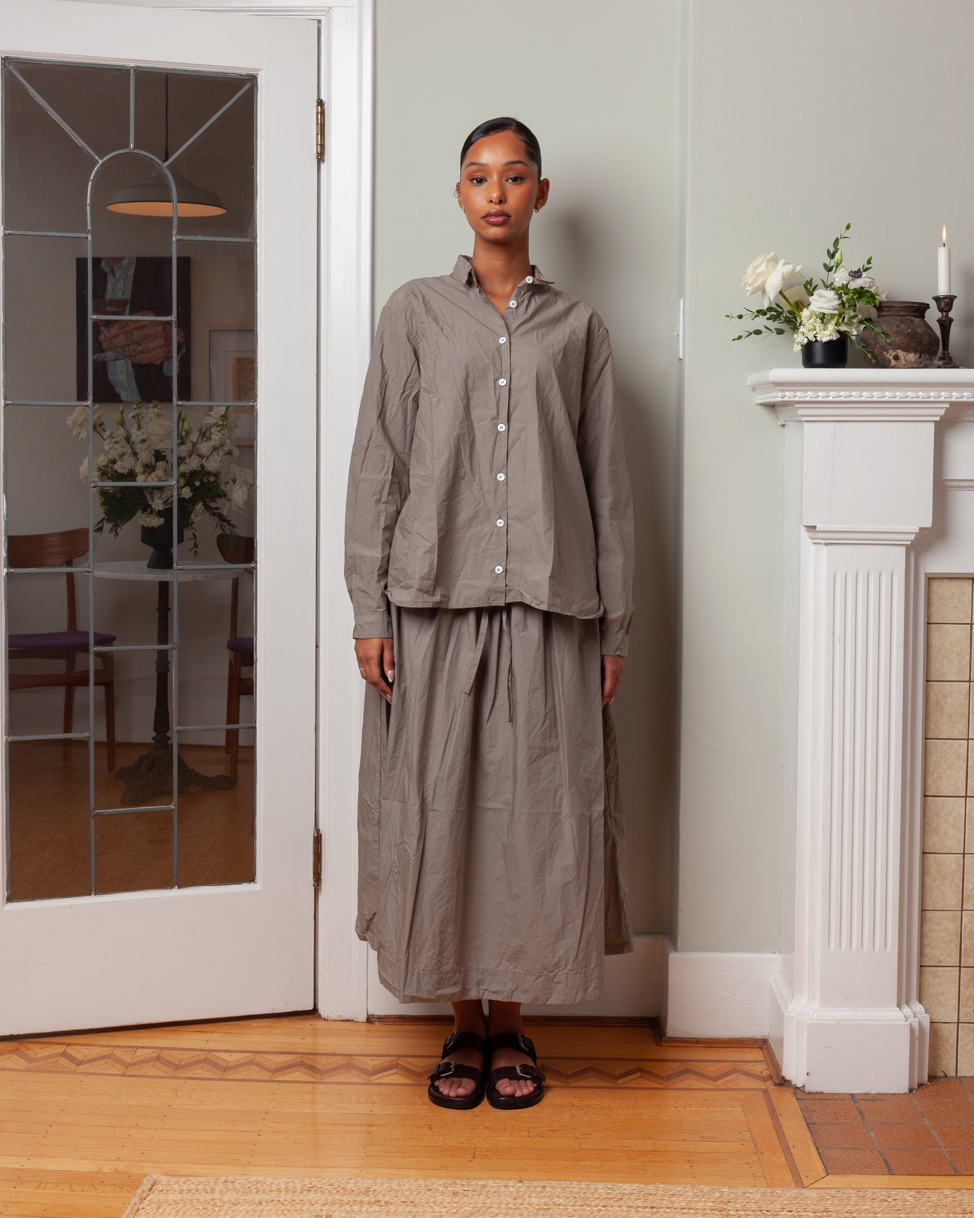 Bergfabel-Ivy Skirt - Taupe-Skirts-Boboli-Vancouver-Canada